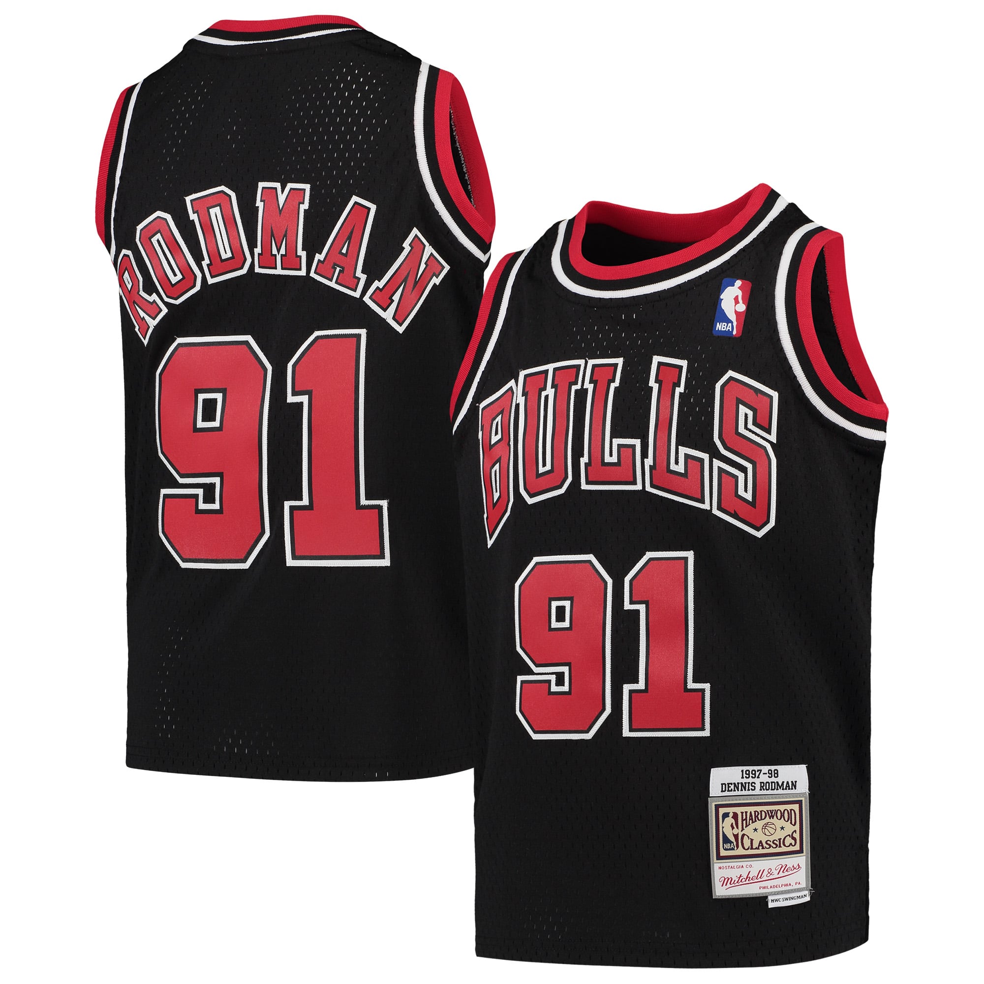Dennis Rodman Chicago Bulls Dennis Rodman Shirt - Youth