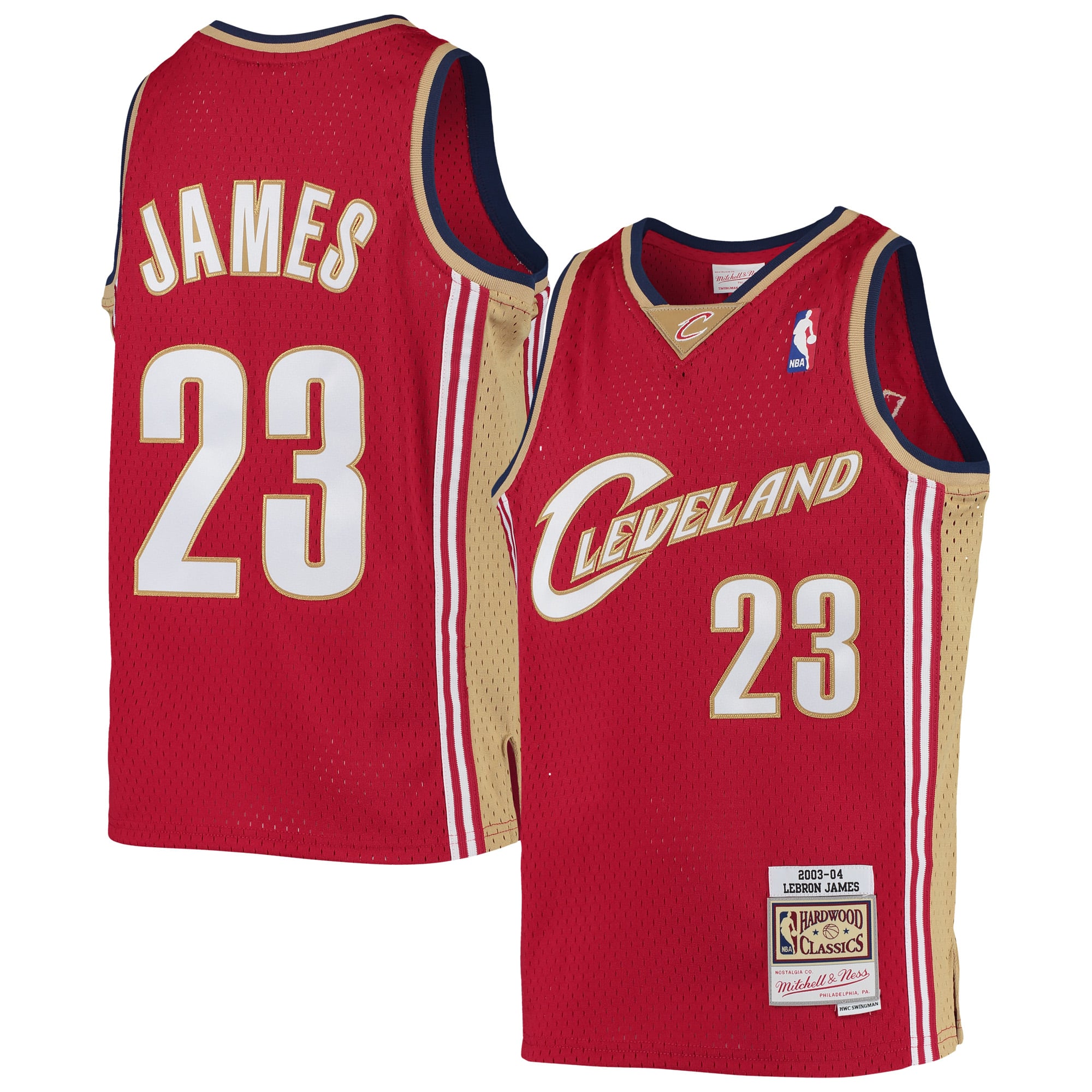 LeBron James Cleveland Cavaliers 2003/04 Jersey - Youth