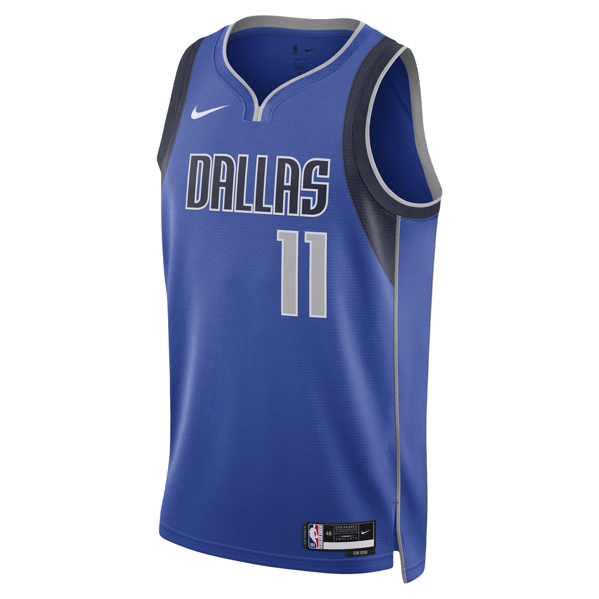Kyrie Irving Dallas Mavericks Blue Basketball Shirt - Men's