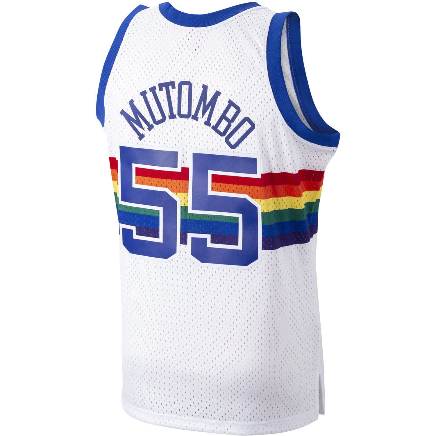 Dikembe Mutombo Denver Nuggets White Jersey - Youth