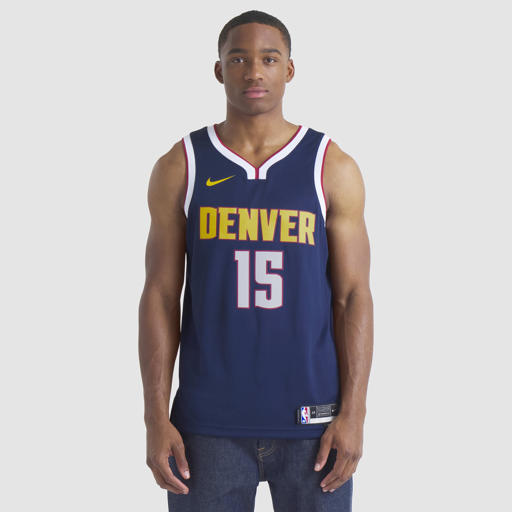 Nikola Jokic Denver Nuggets Navy Edition 2 Jersey - Women's