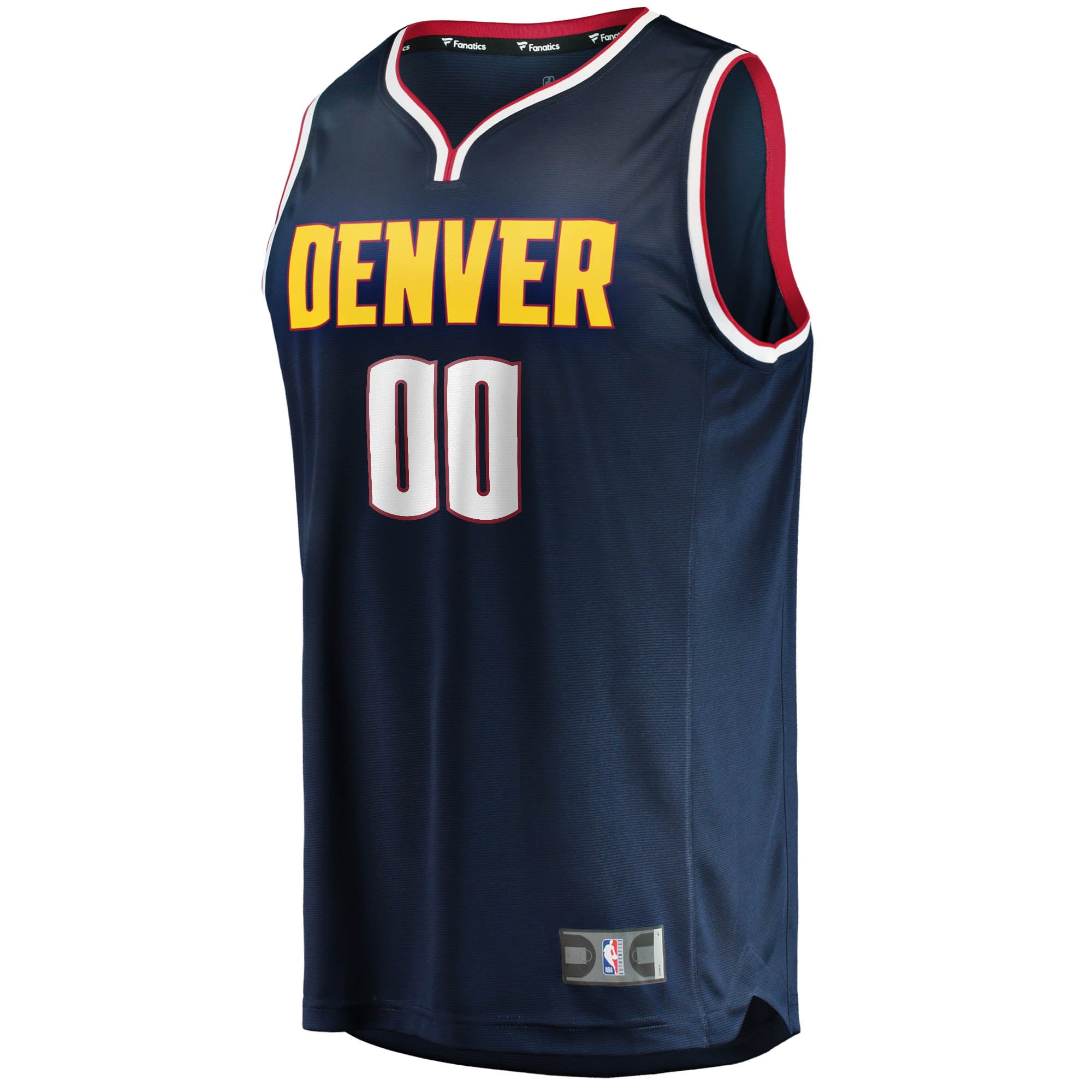 Denver Nuggets Navy Fast Break Icon Edition Jersey - Women's