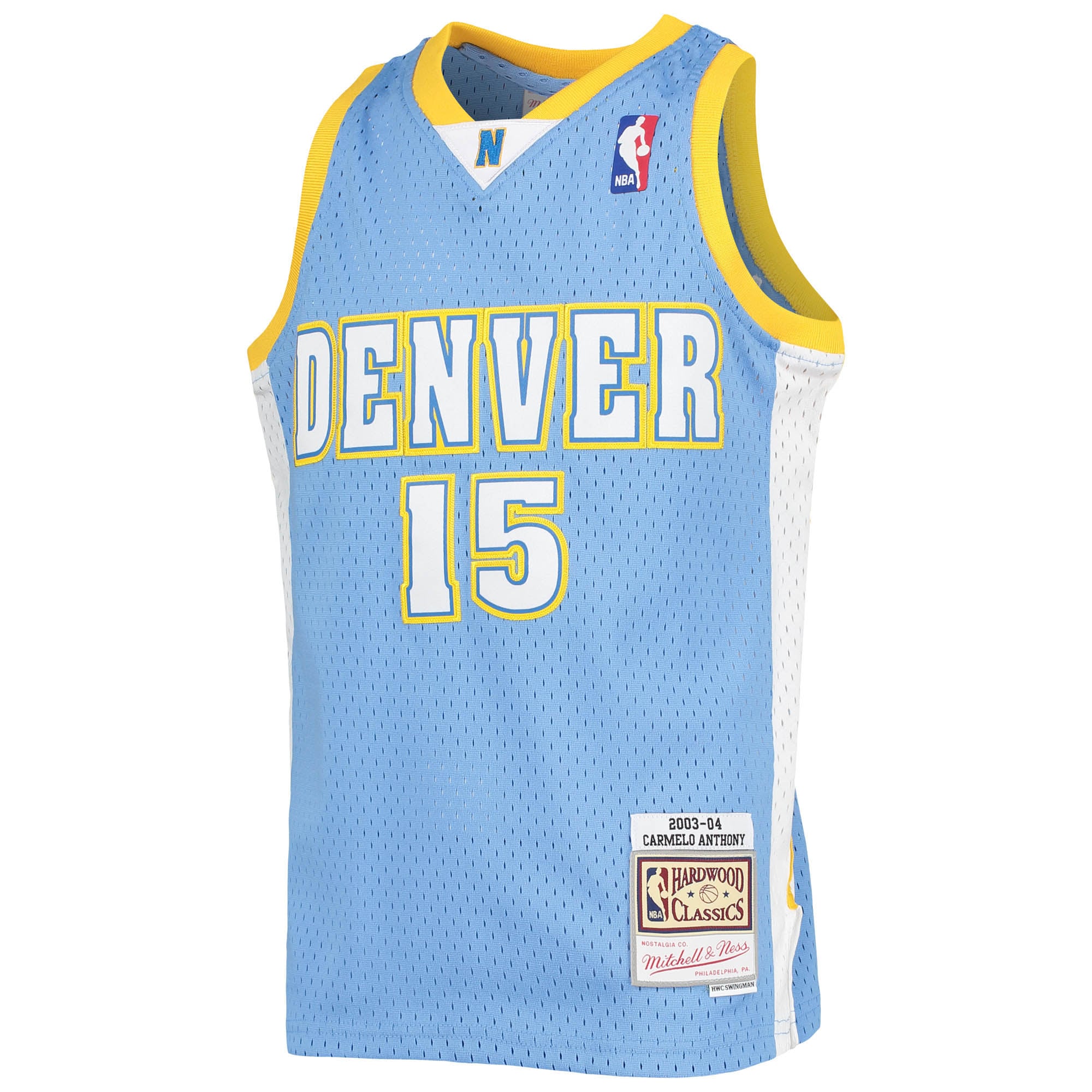 Carmelo Anthony Denver Nuggets Blue Jersey - Men's