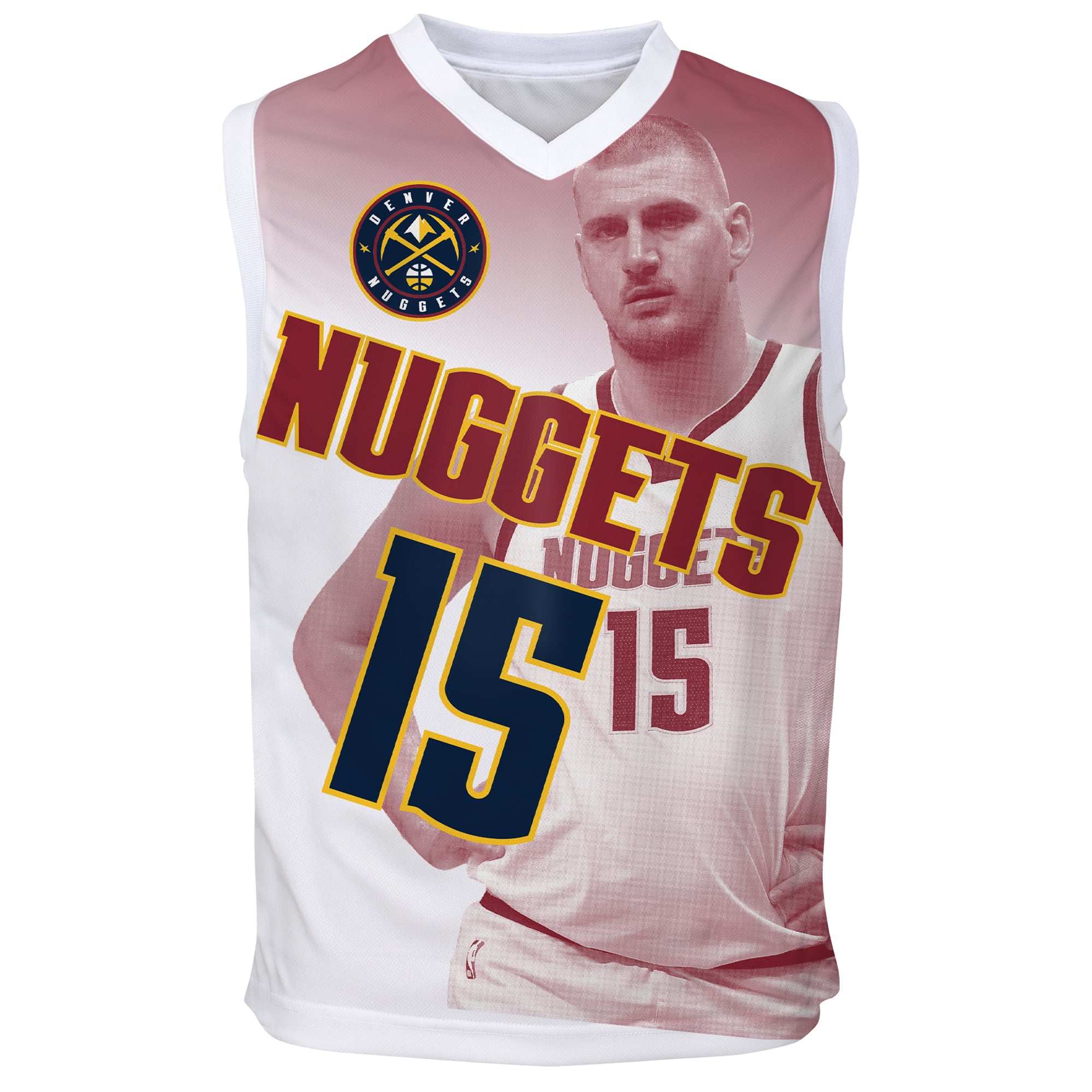 Denver Nuggets Red Basketball Jersey - Youth