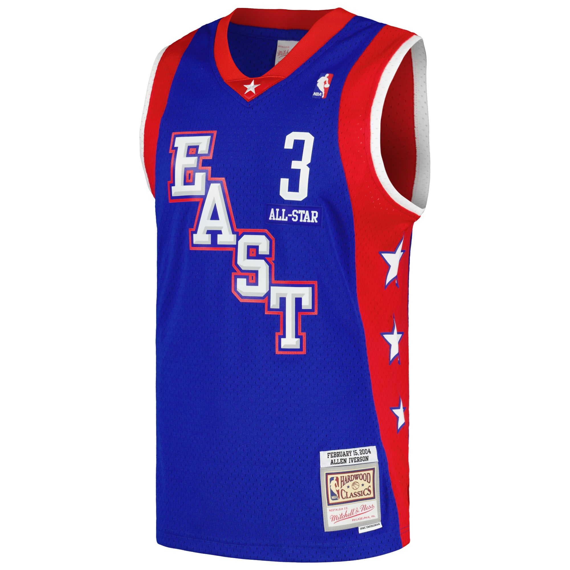 Allen Iverson Eastern Conference Royal Jersey - Men's