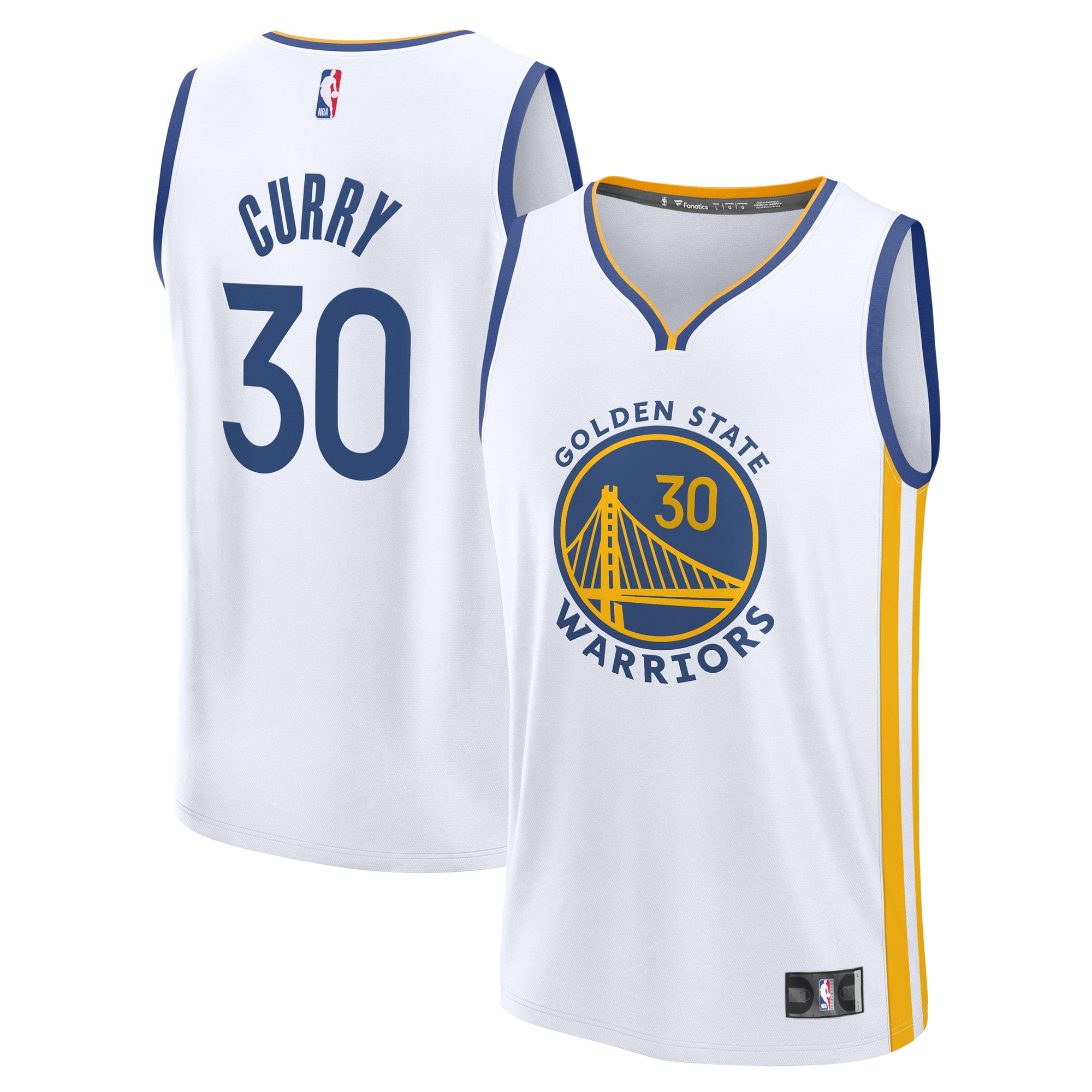 Golden State Warriors White Jersey 2 - Women's