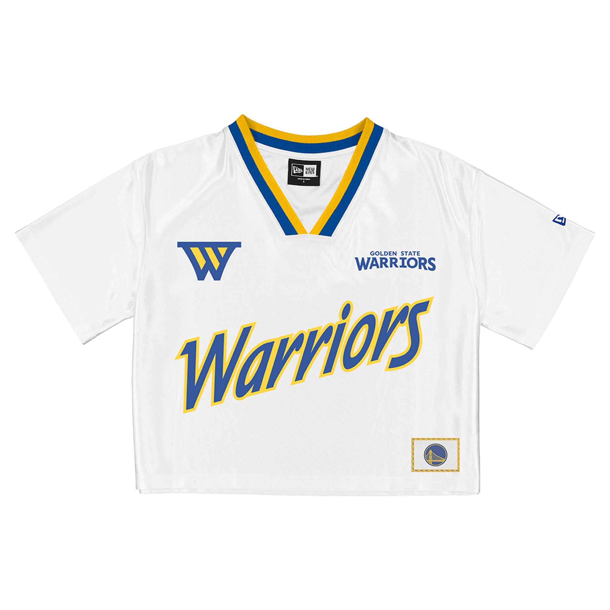 Golden State Warriors White Basketball Shirt - Youth