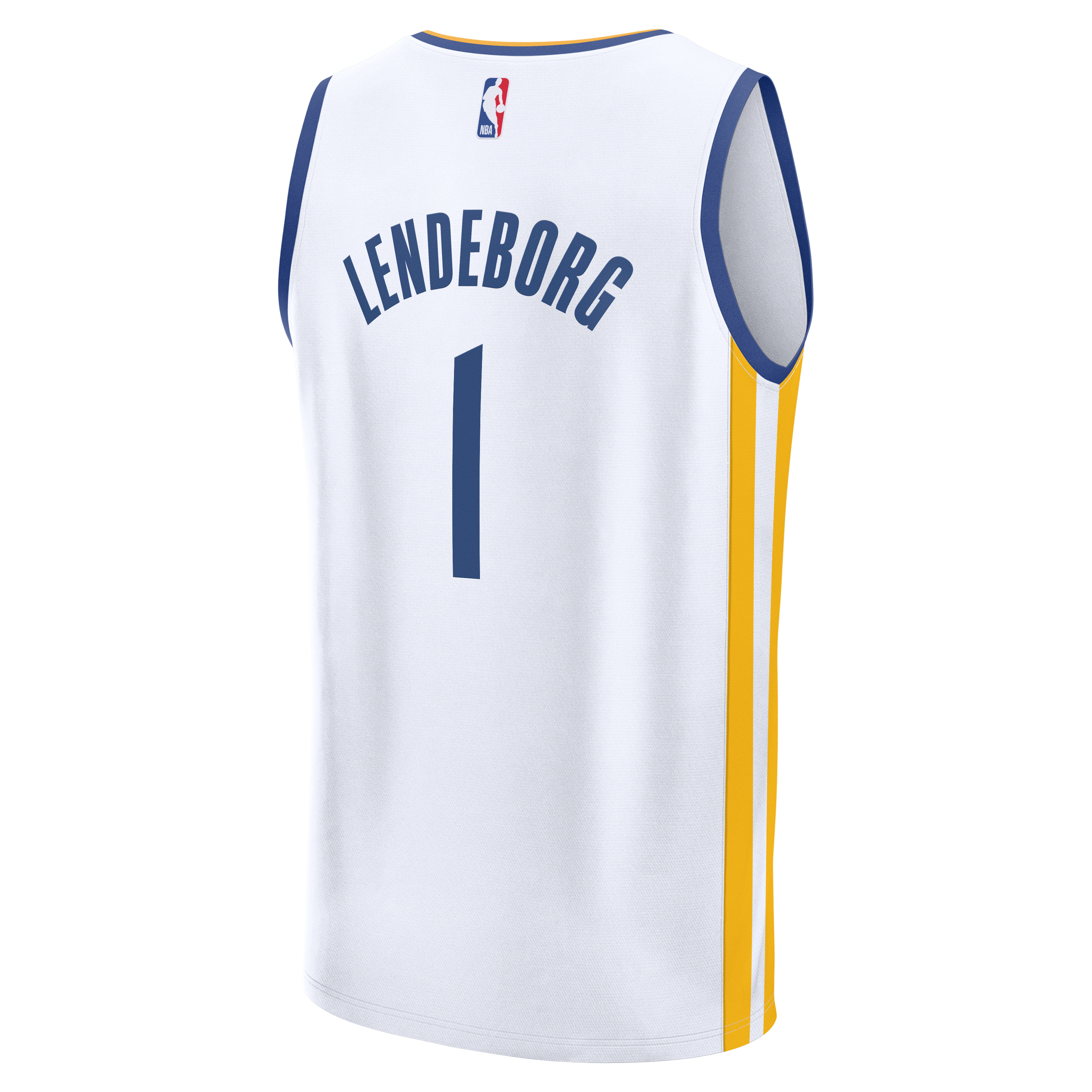 Yaxel Lendeborg Golden State Warriors White Jersey - Women's