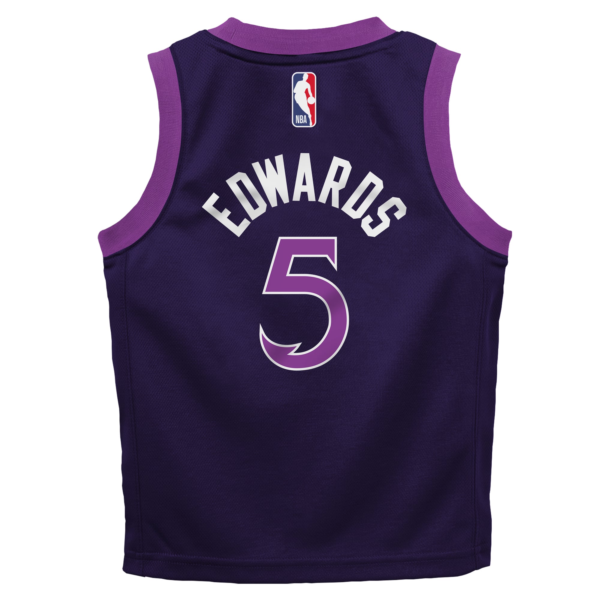 Anthony Edwards Minnesota Timberwolves Purple Shirt - Youth