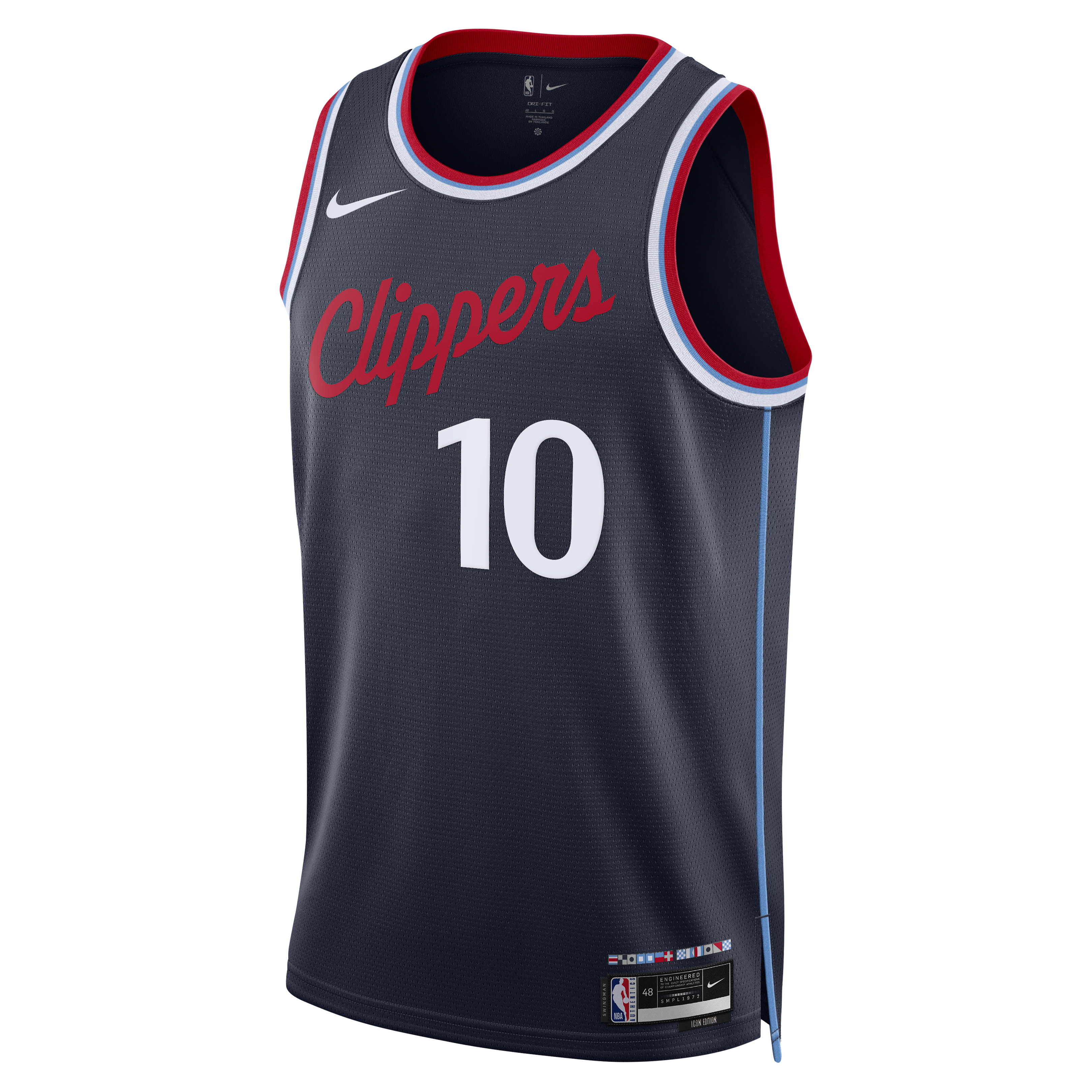 Darius Garland LA Clippers Navy Basketball Jersey - Women's