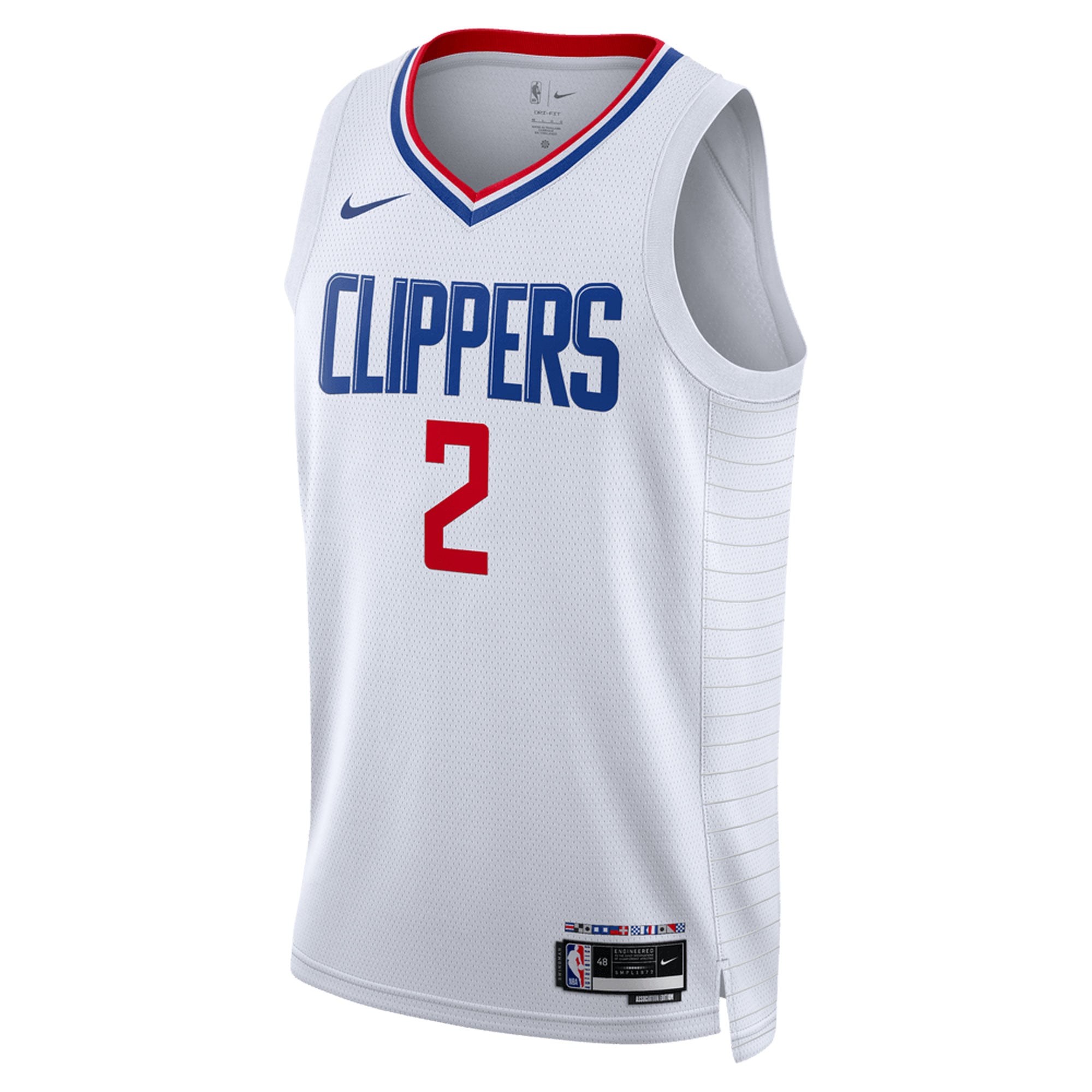 Kawhi Leonard LA Clippers White Basketball Jersey - Women's