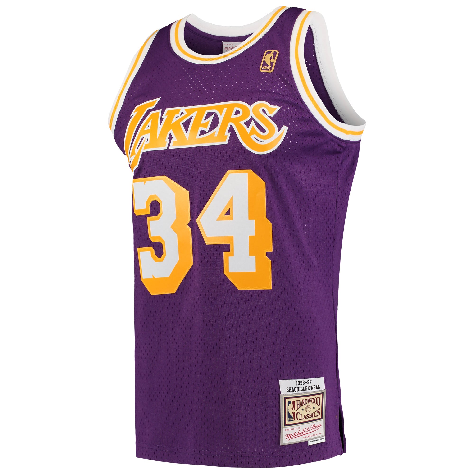 Los Angeles Lakers Purple Retro Basketball Jersey - Youth