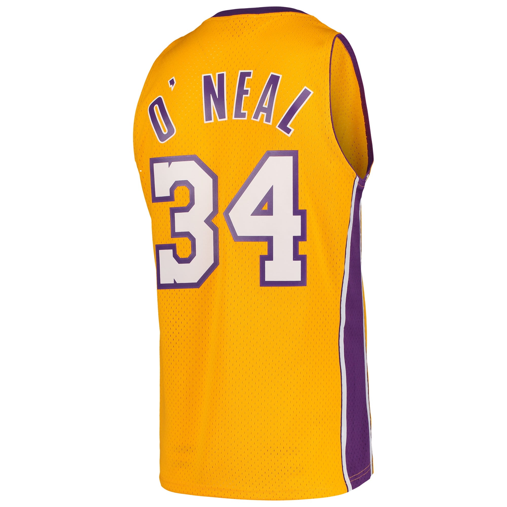 Los Angeles Lakers Gold Retro Basketball Jersey - Youth