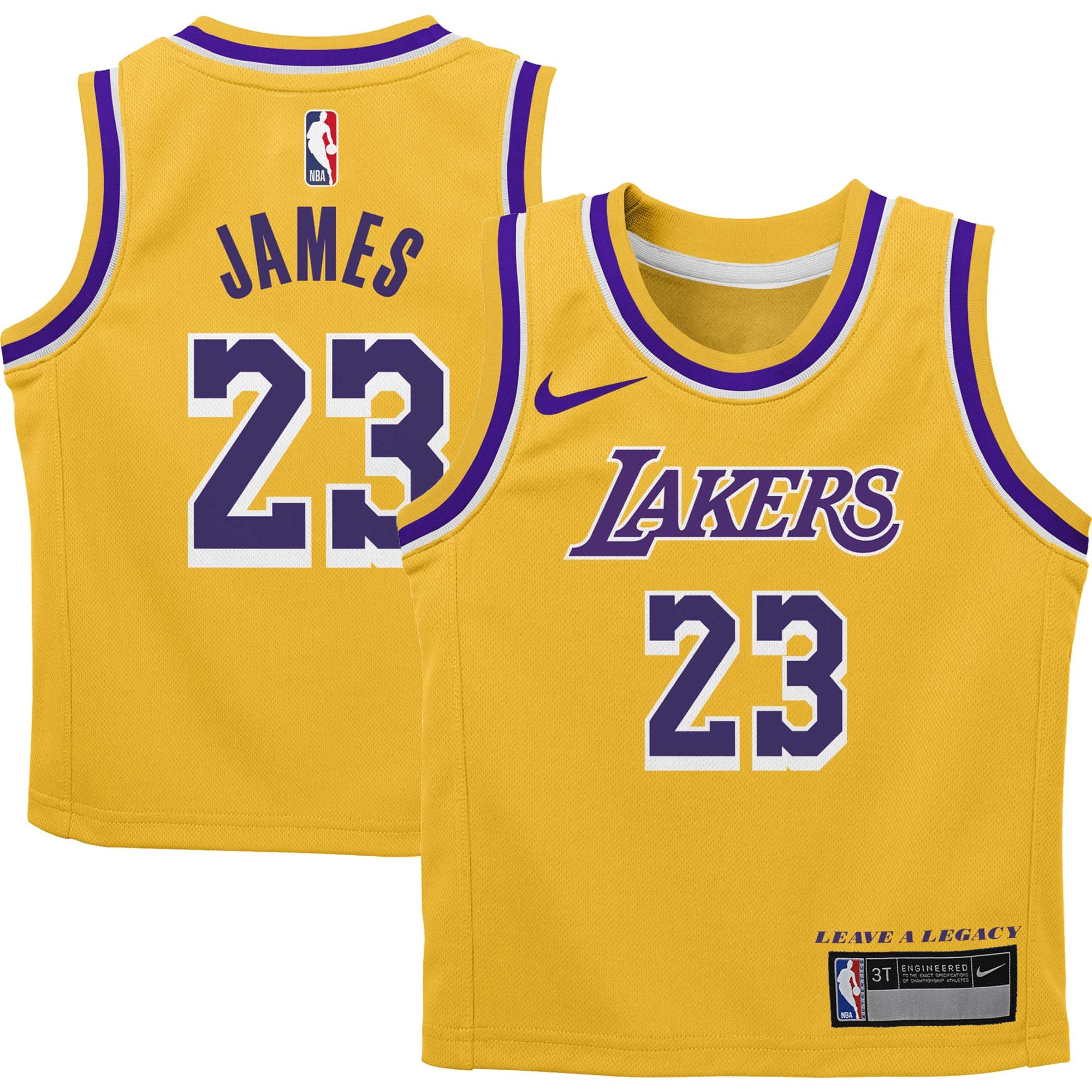 LeBron James Los Angeles Lakers Edition 3 Jersey - Youth