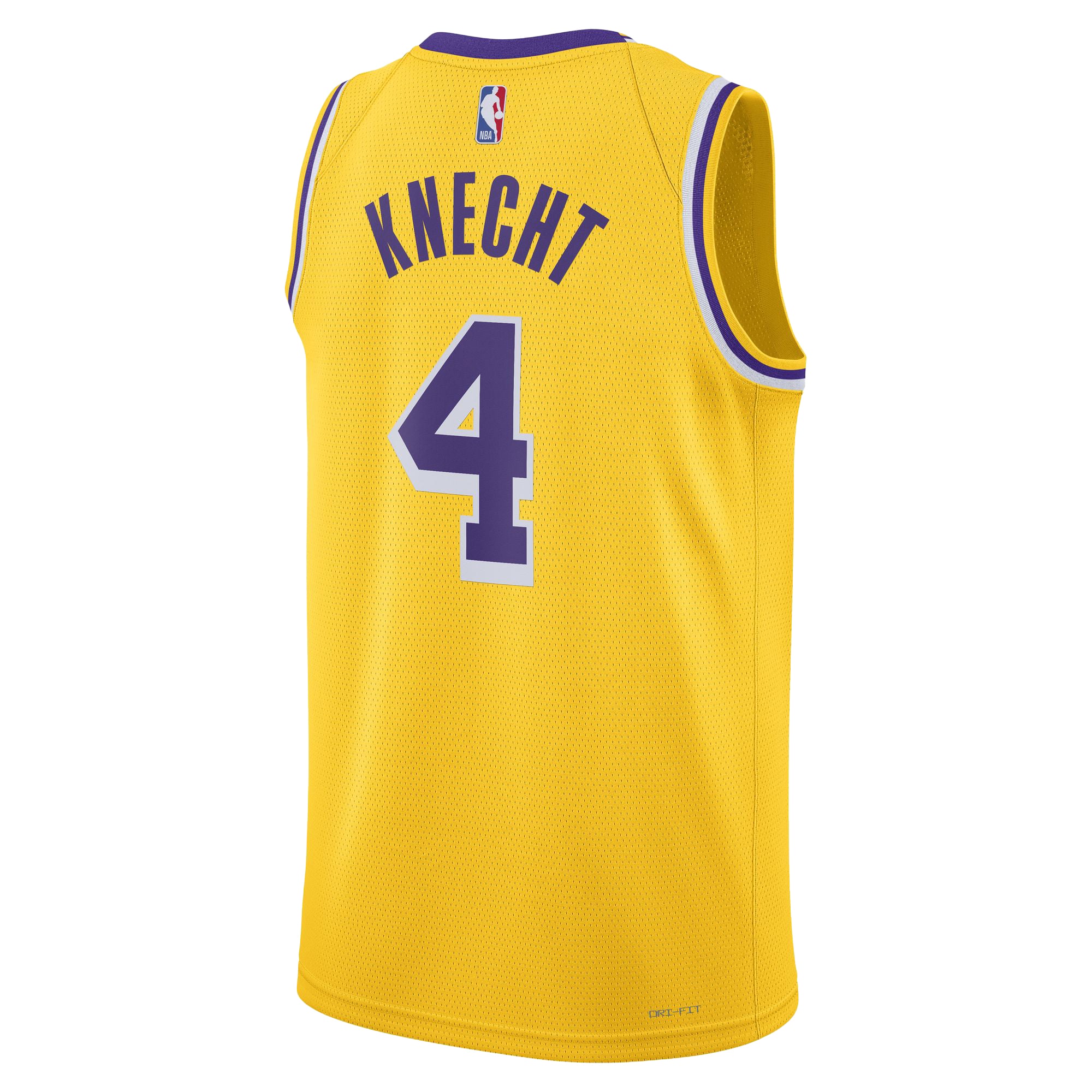 Dalton Knecht Los Angeles Lakers Gold Jersey - Women's