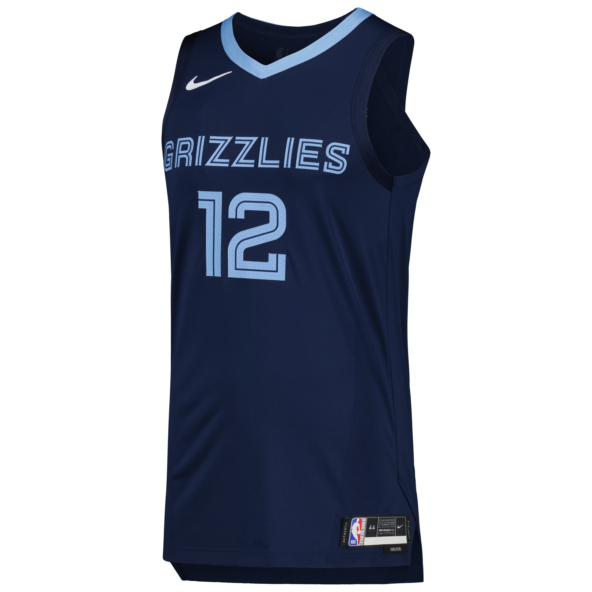 Ja Morant Memphis Grizzlies Navy Basketball Jersey - Men's
