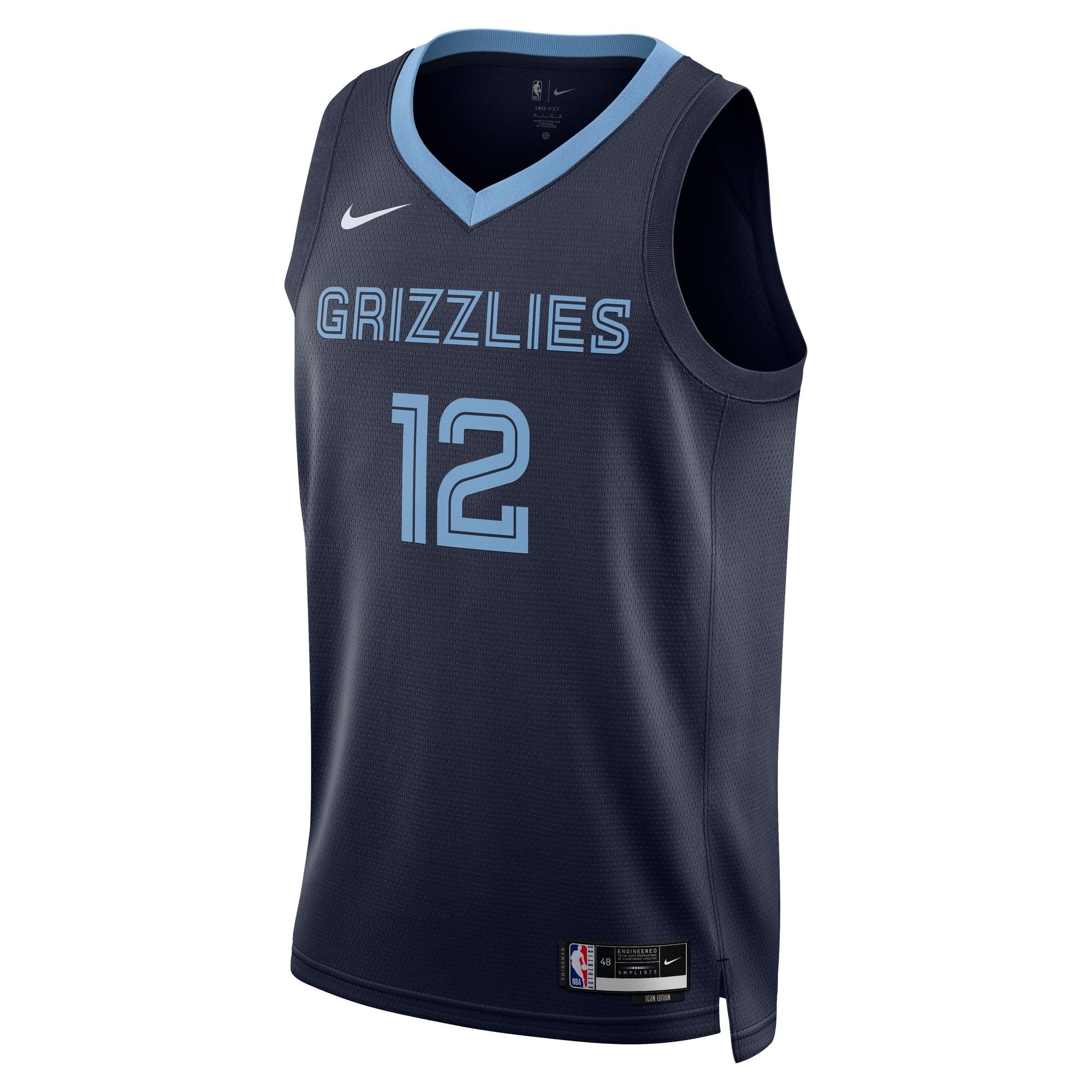 Ja Morant Memphis Grizzlies Navy Edition 4 Jersey - Women's