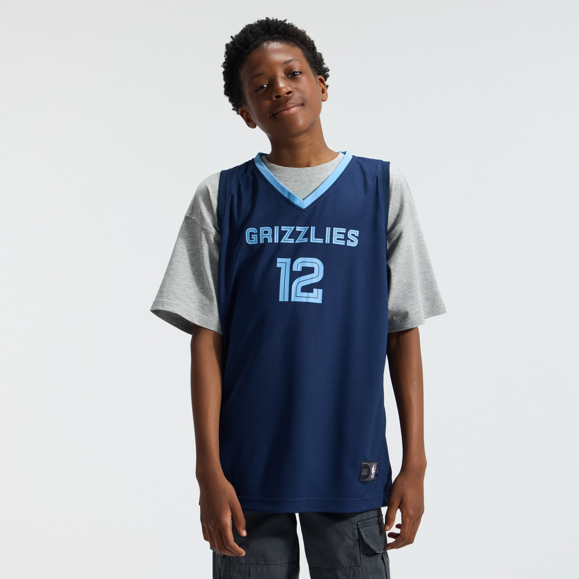 Ja Morant Memphis Grizzlies Navy Ja Morant Jersey - Youth