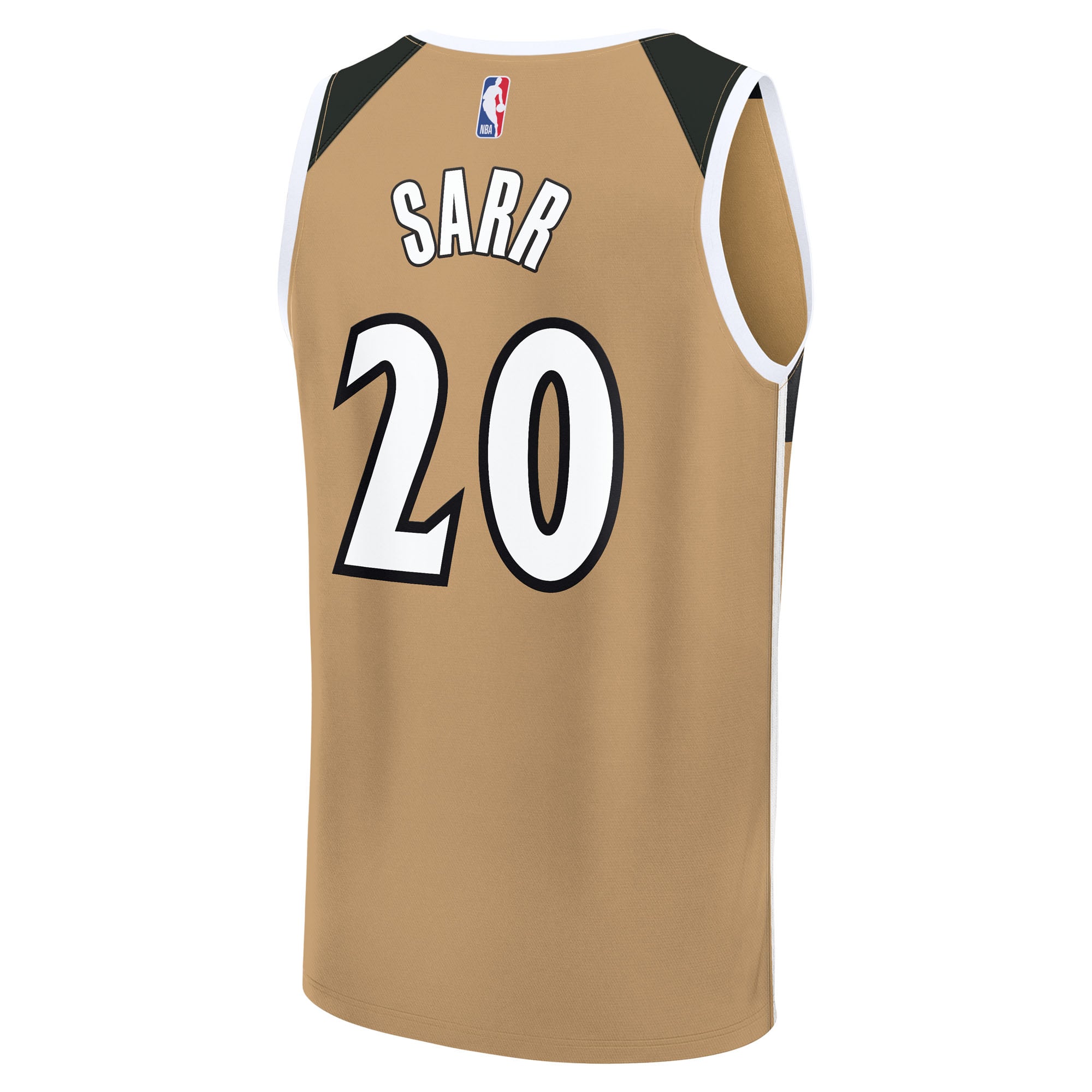 Alex Sarr Washington Wizards Gold Basketball Jersey - Men's