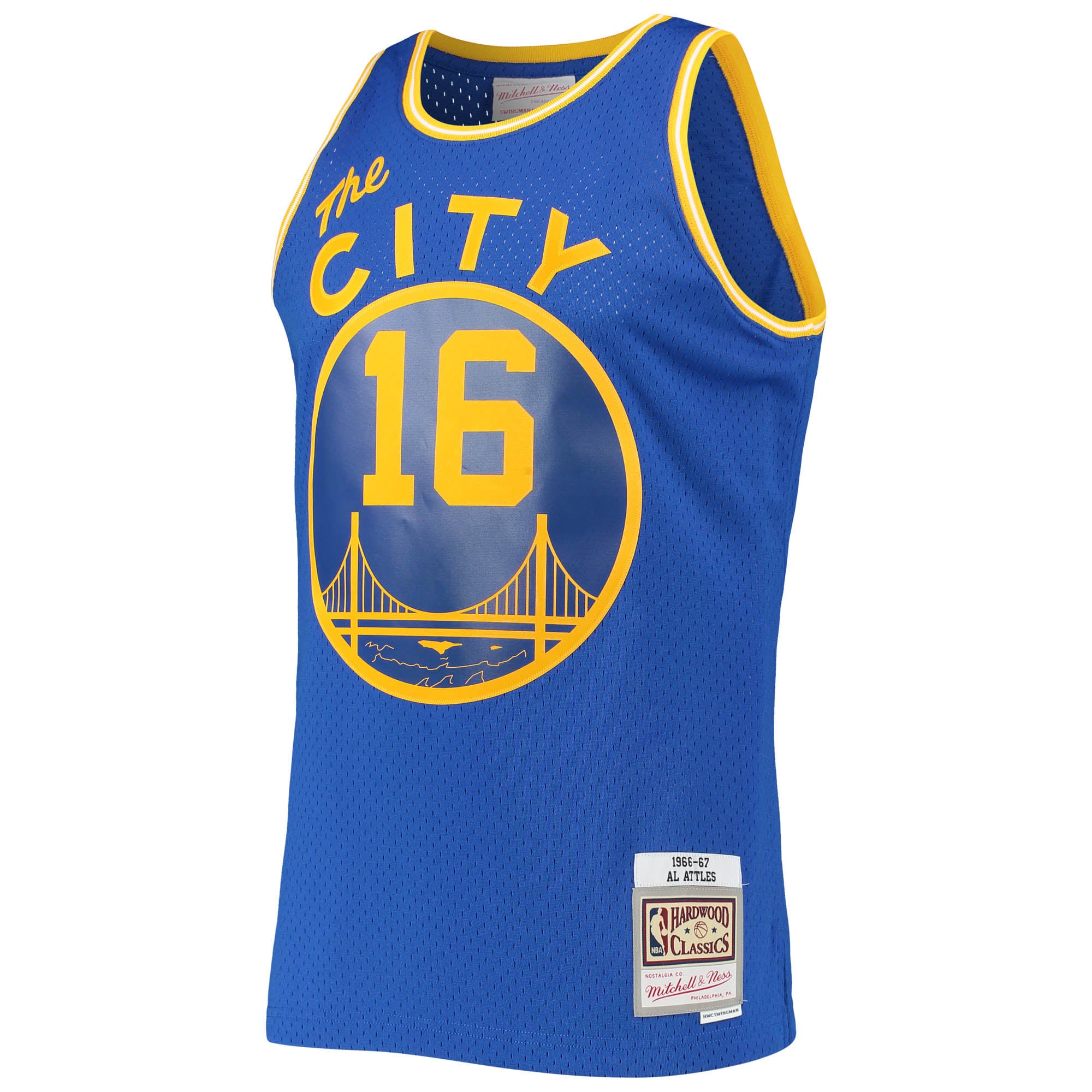 Al Attles San Francisco Warriors Royal Jersey - Youth