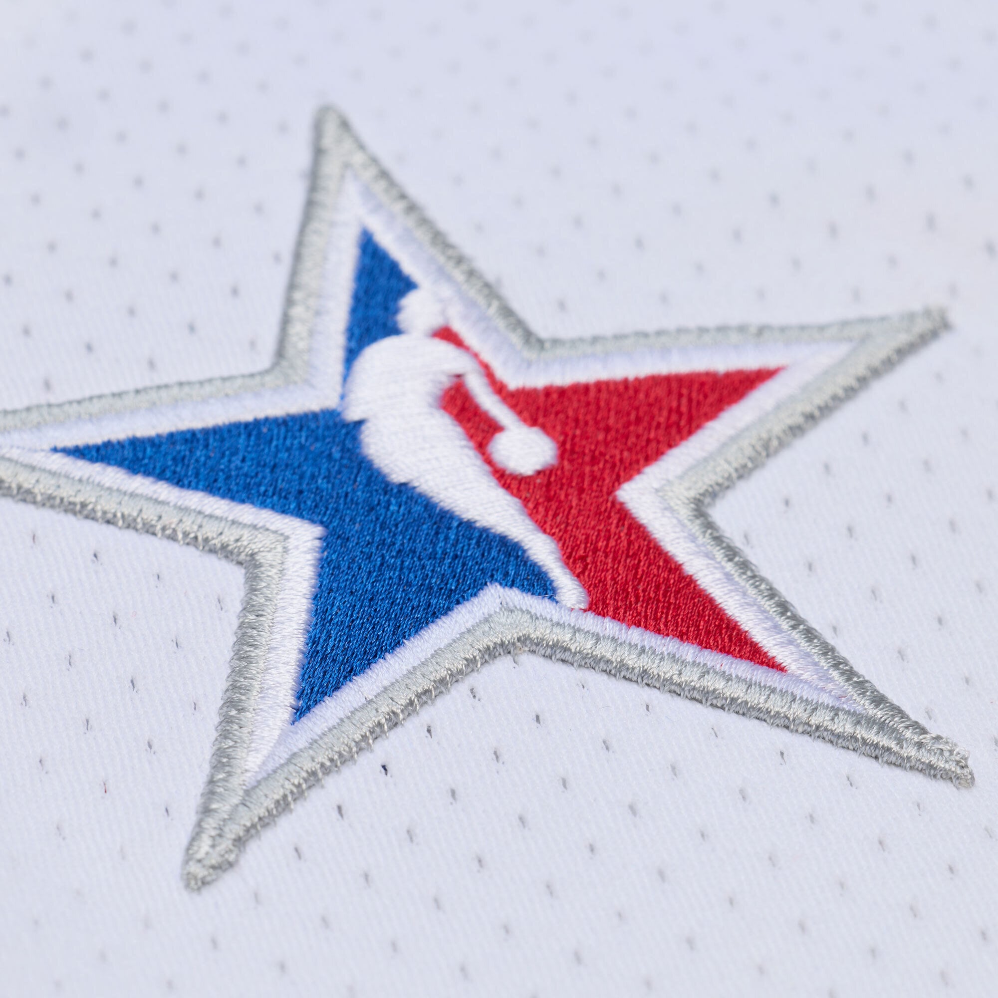 Allen Iverson NBA All Star Game White Blue Jersey - Men's
