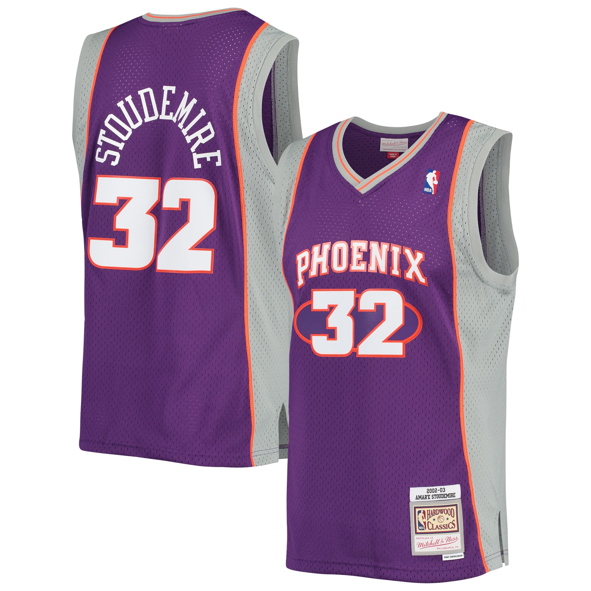 Phoenix Suns Purple Basketball Shirt 2002/03 - Youth