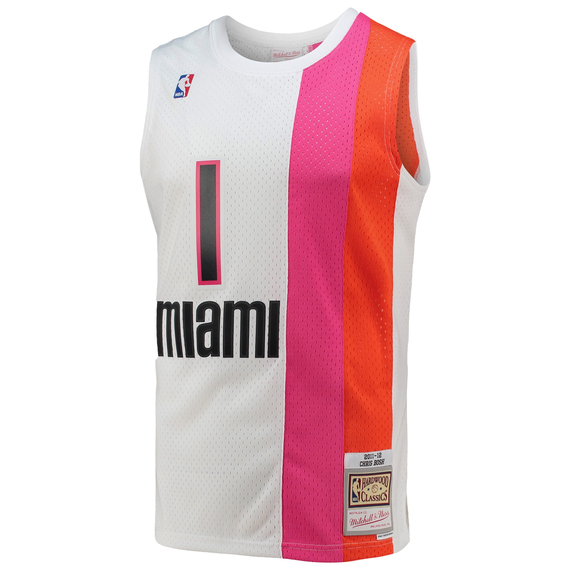 Chris Bosh Miami Heat White Basketball Shirt - Youth