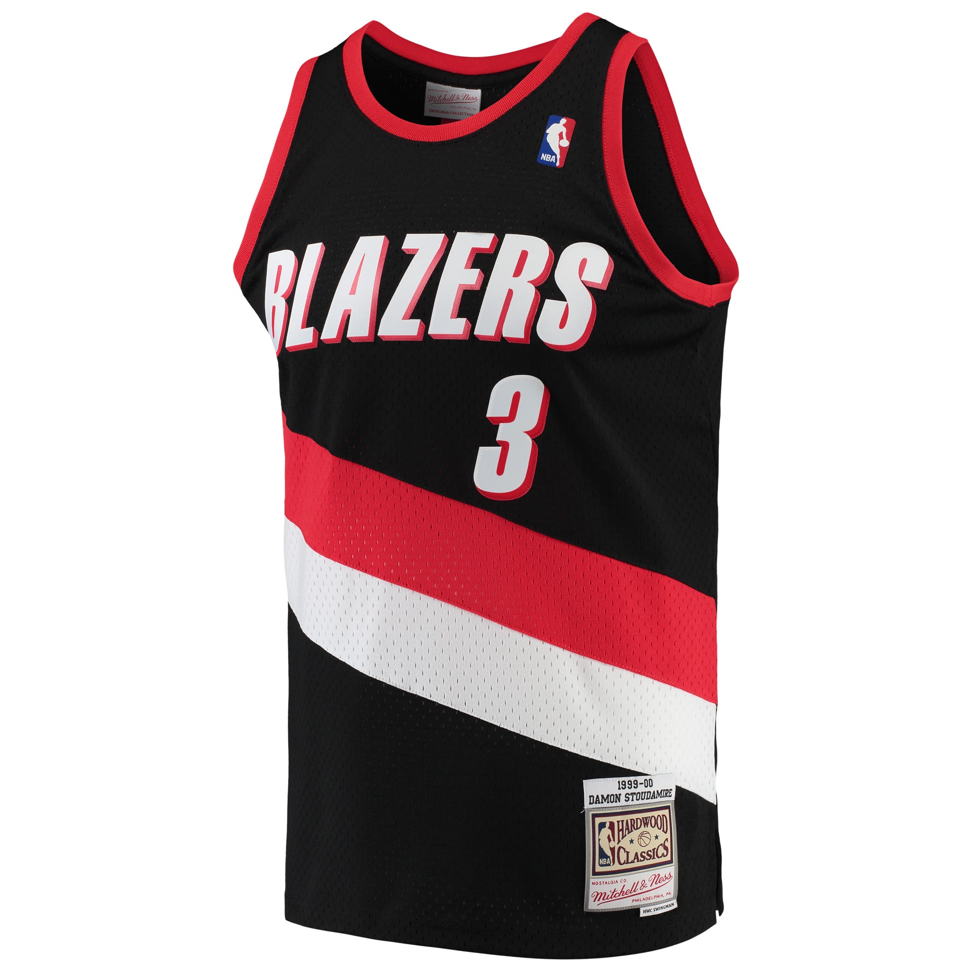 Damon Stoudamire Portland Trail Blazers Black Jersey - Youth