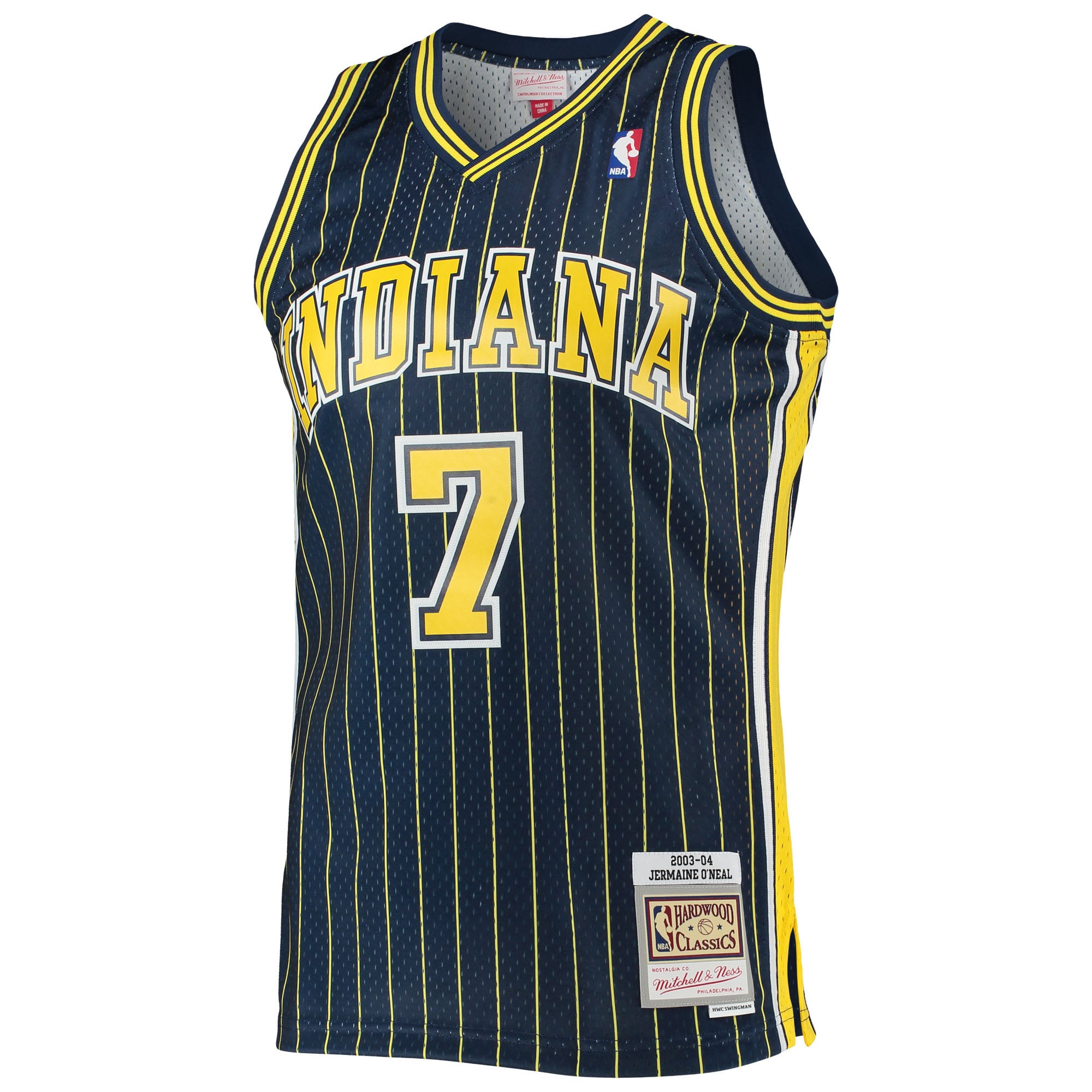 Indiana Pacers Navy Basketball Jersey 2003/04 - Youth