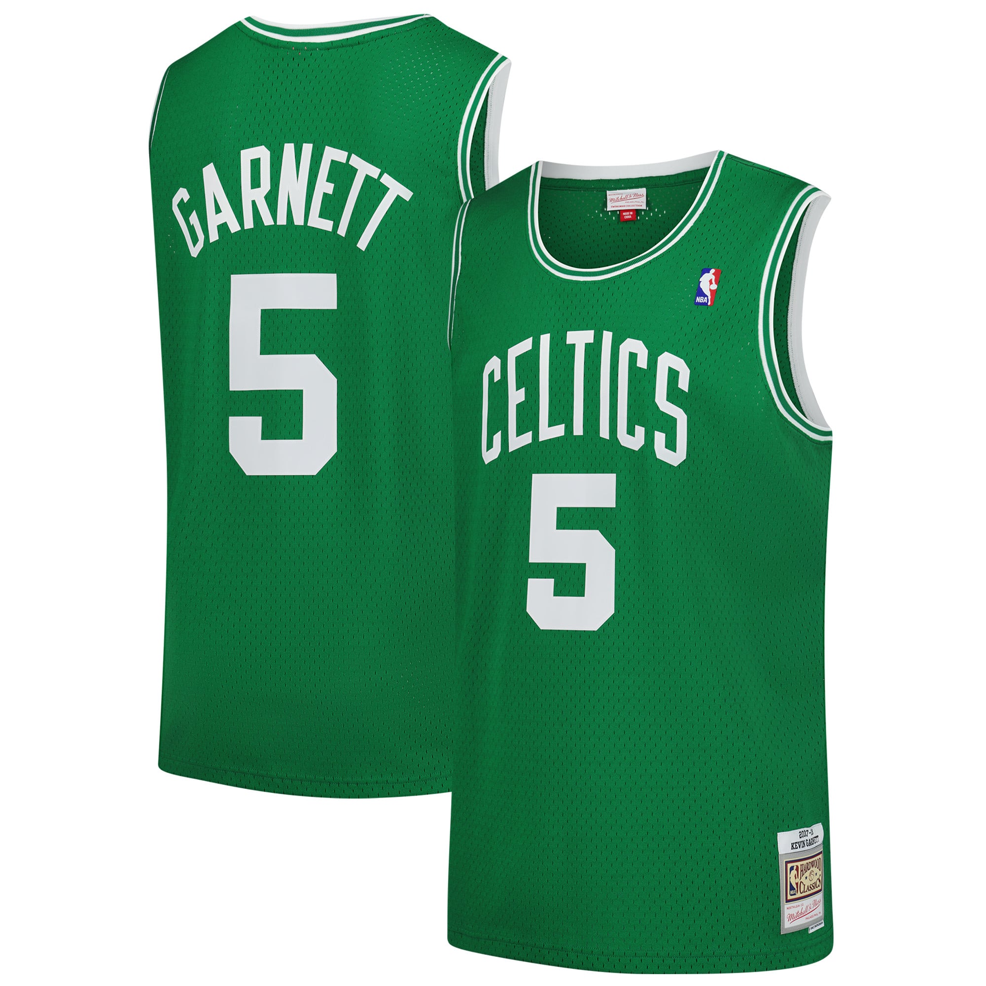 Boston Celtics Kelly Green 2007/08 Basketball Jersey - Men's