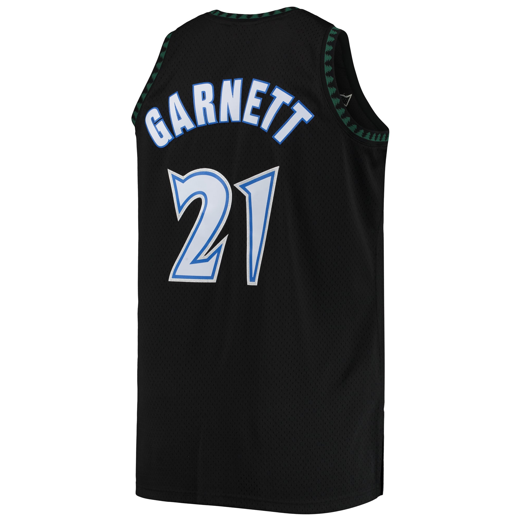 Minnesota Timberwolves Black Retro Basketball Jersey - Youth