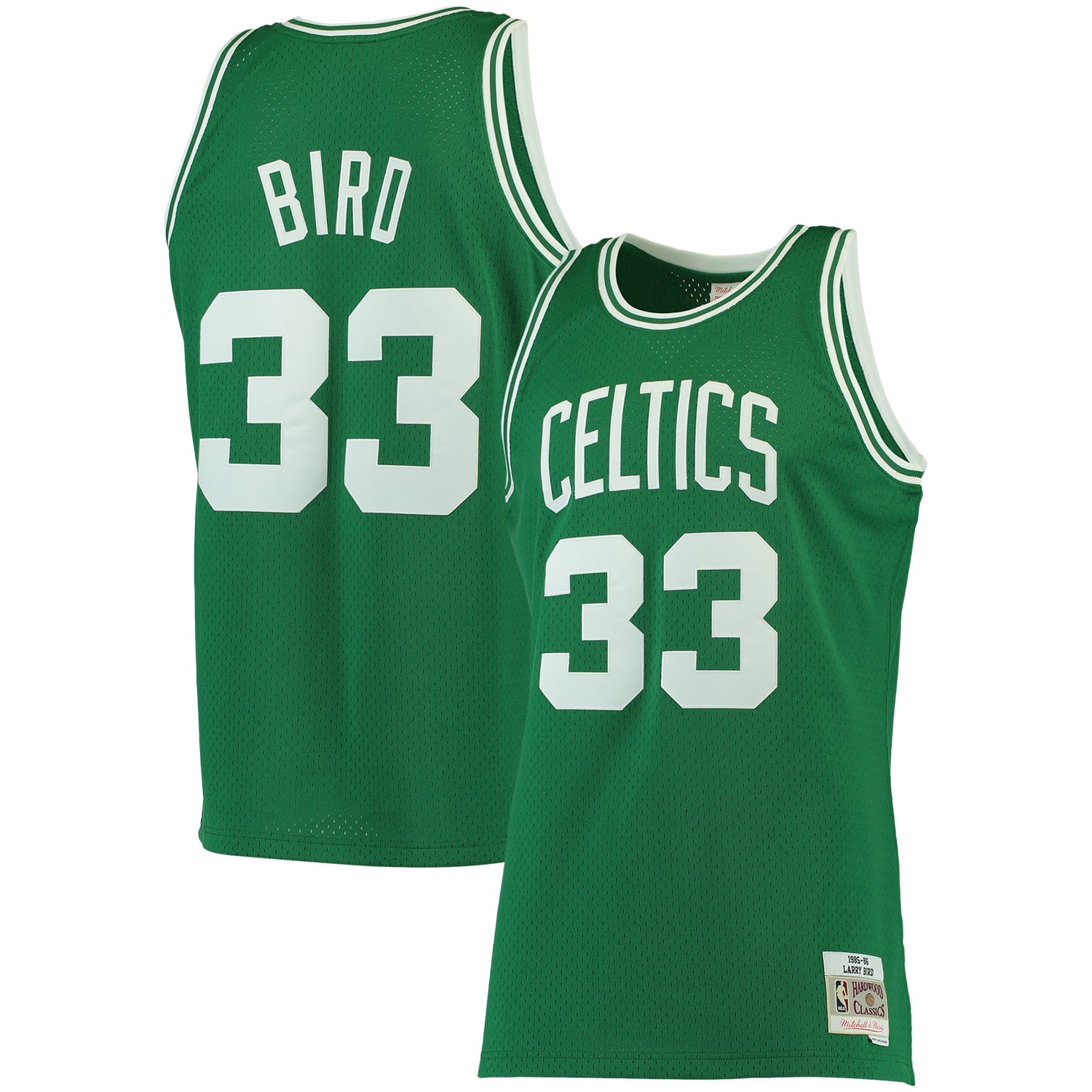 Larry Bird Boston Celtics Kelly Green Shirt - Men's