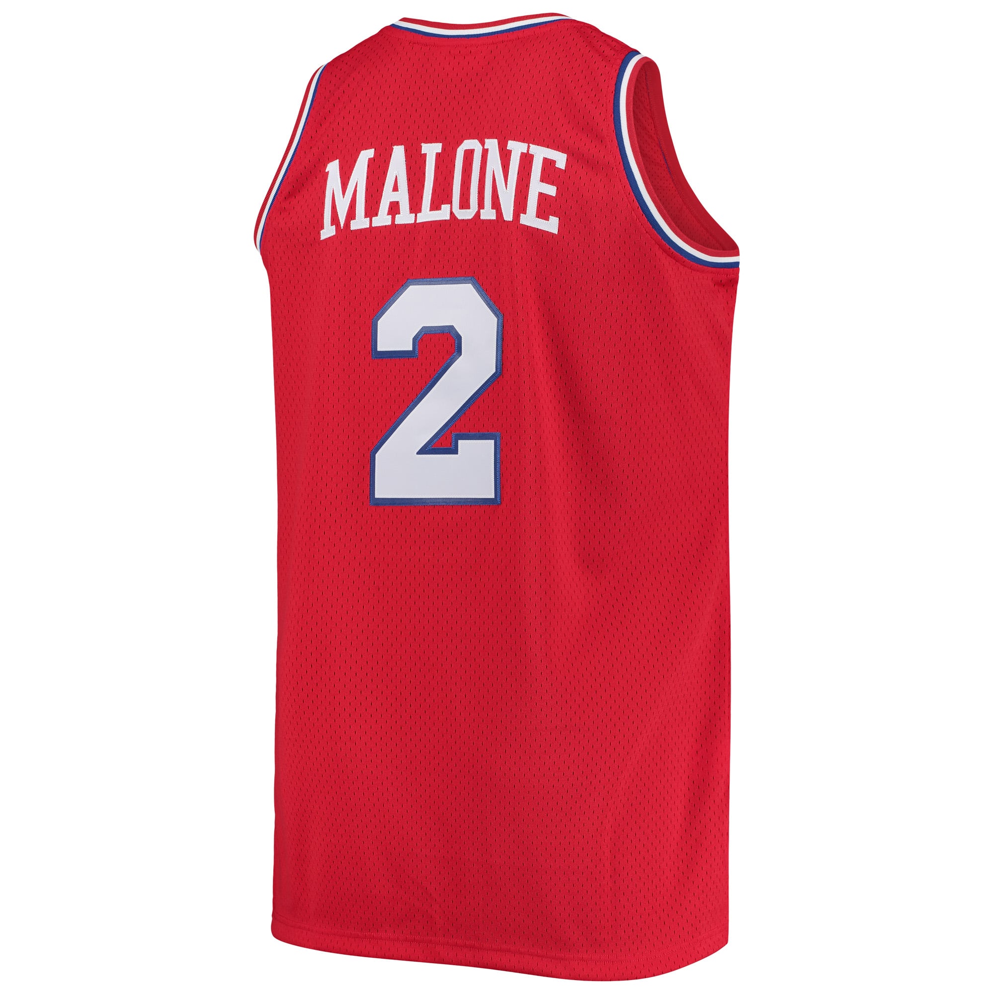 Moses Malone Philadelphia 76ers Red Jersey - Youth