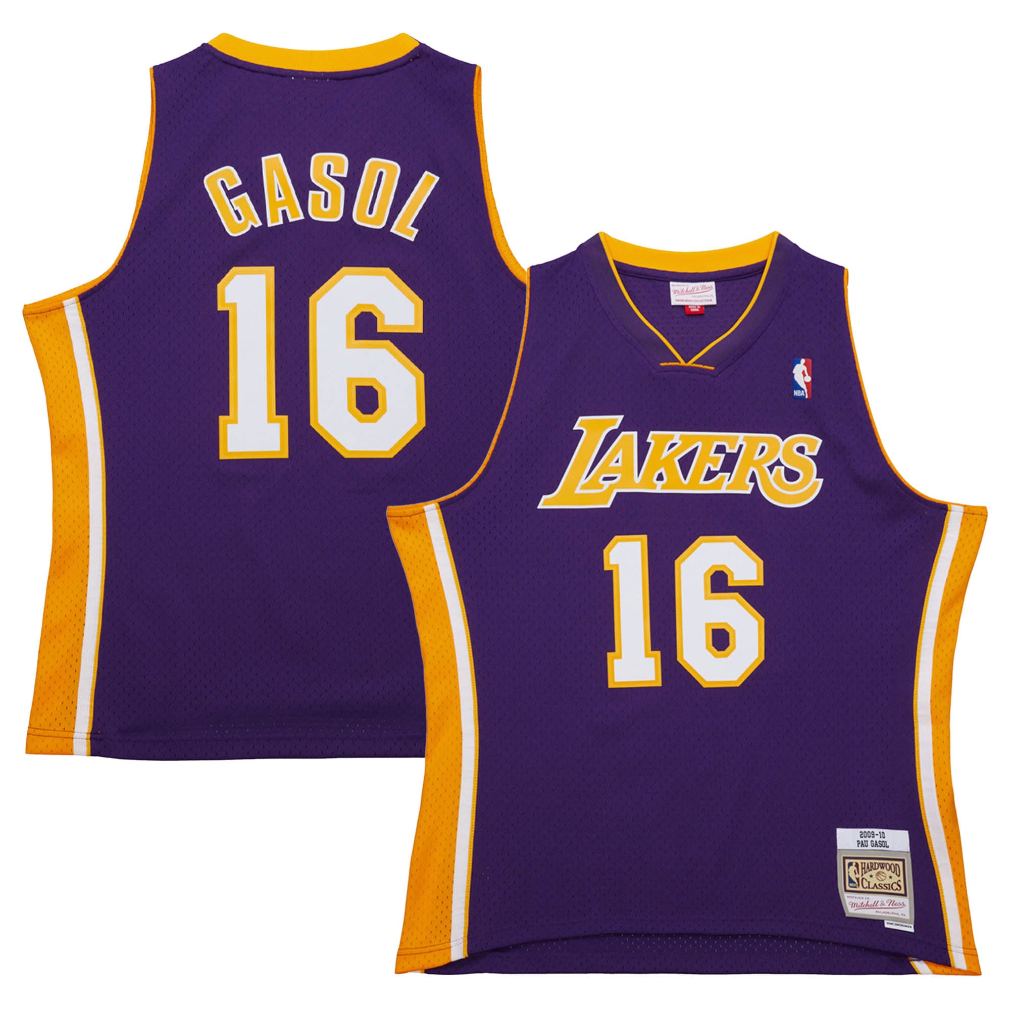 Pau Gasol Los Angeles Lakers Purple Jersey - Women's
