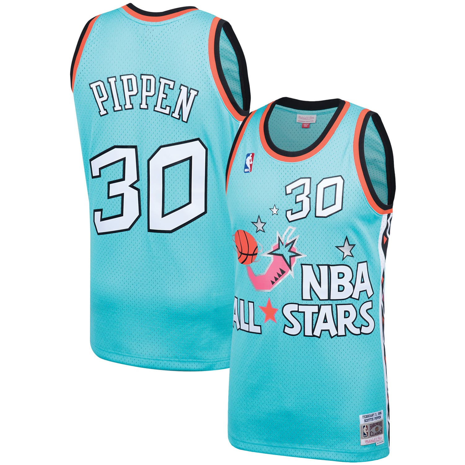 Scottie Pippen Eastern Conference Teal Shirt - Men's