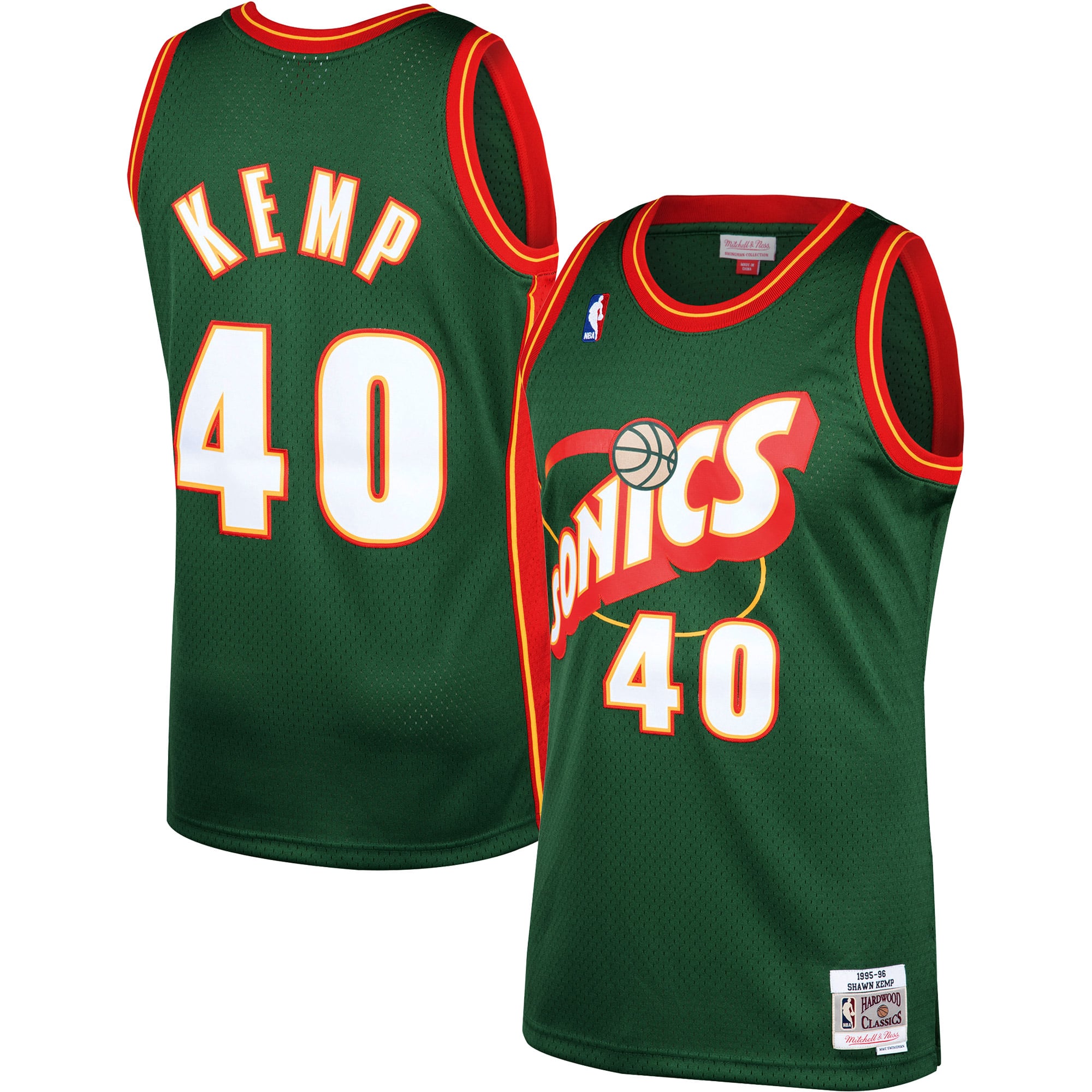 Shawn Kemp Seattle Supersonics Shawn Kemp Jersey - Women's