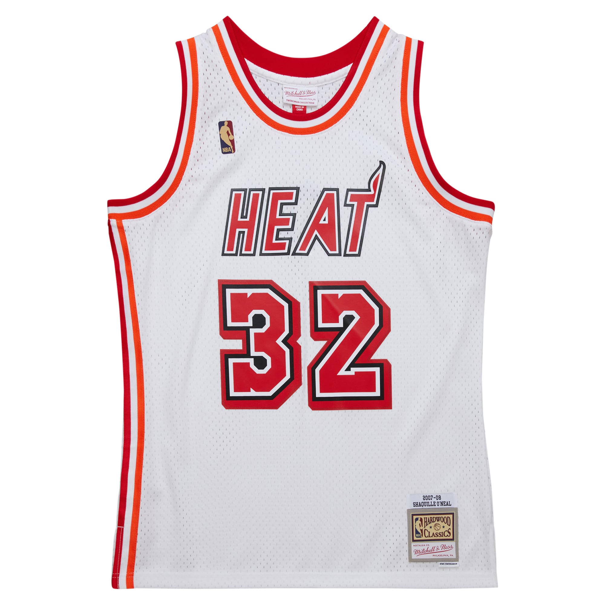 Miami Heat White Basketball Shirt 2007/08 - Youth