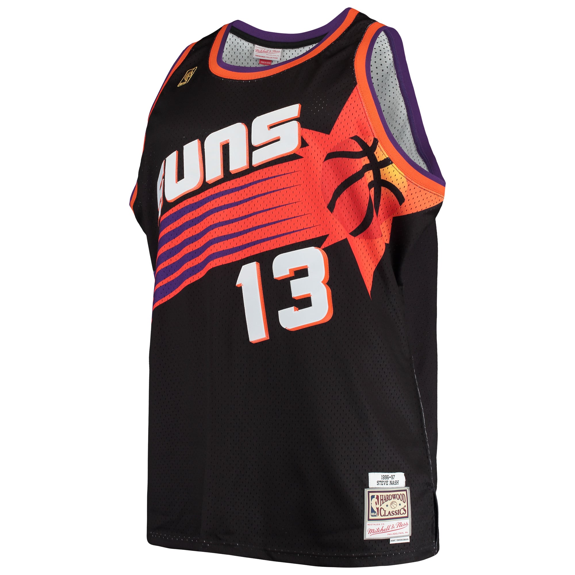 Steve Nash Phoenix Suns Black Basketball Shirt - Women's