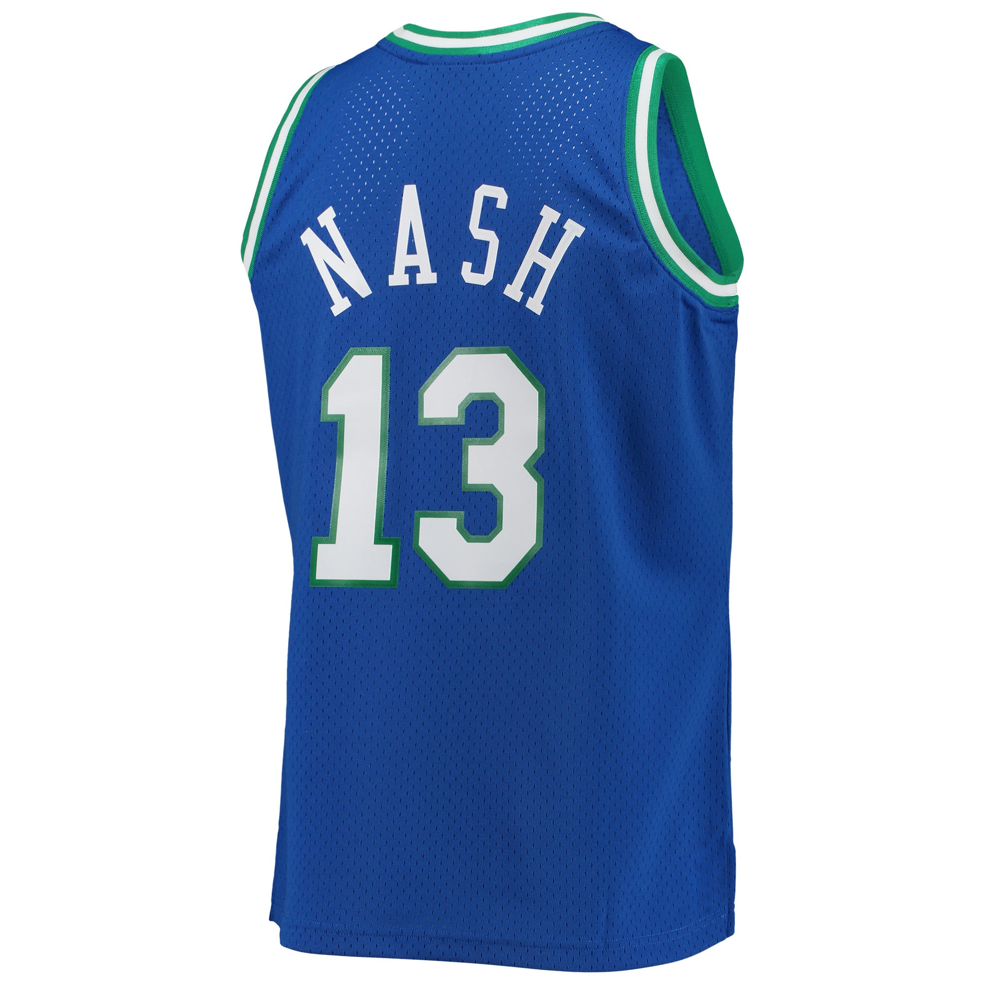 Steve Nash Dallas Mavericks Blue Basketball Jersey - Youth