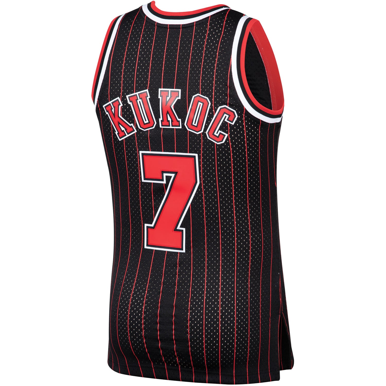 Toni Kukoc Chicago Bulls Black Basketball Jersey - Youth