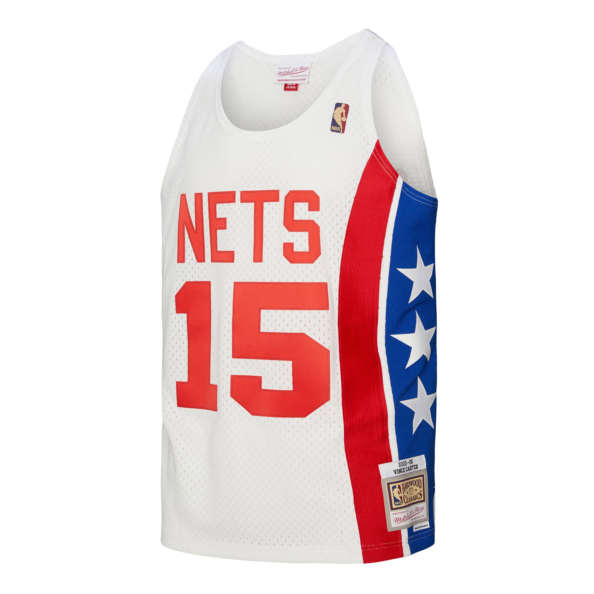 Vince Carter New Jersey Nets White Jersey - Women's