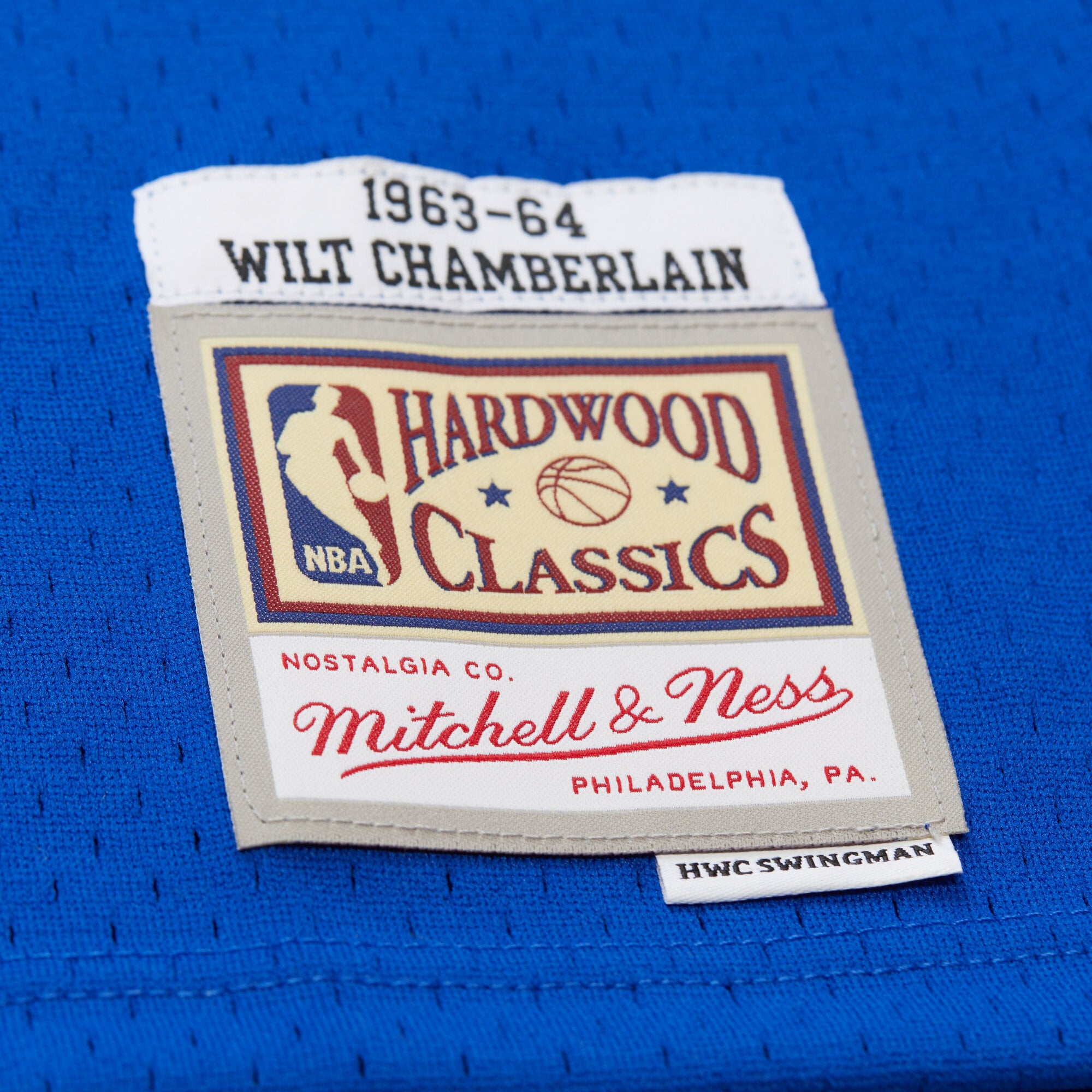 Wilt Chamberlain San Francisco Warriors Royal Jersey - Youth