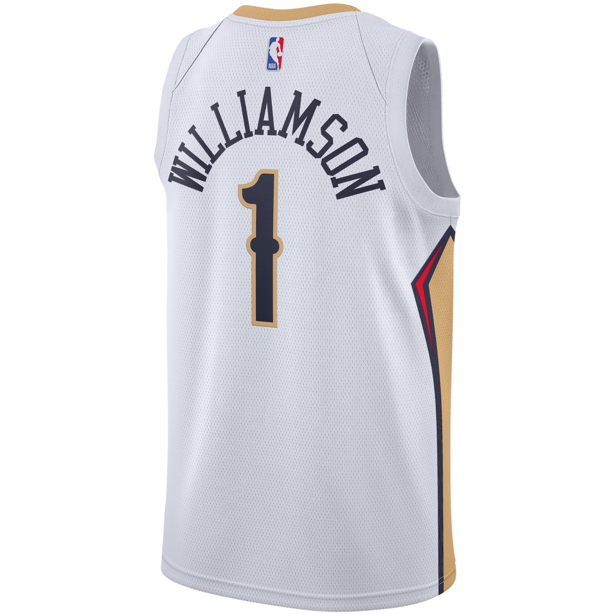 Zion Williamson New Orleans Pelicans White Jersey - Youth