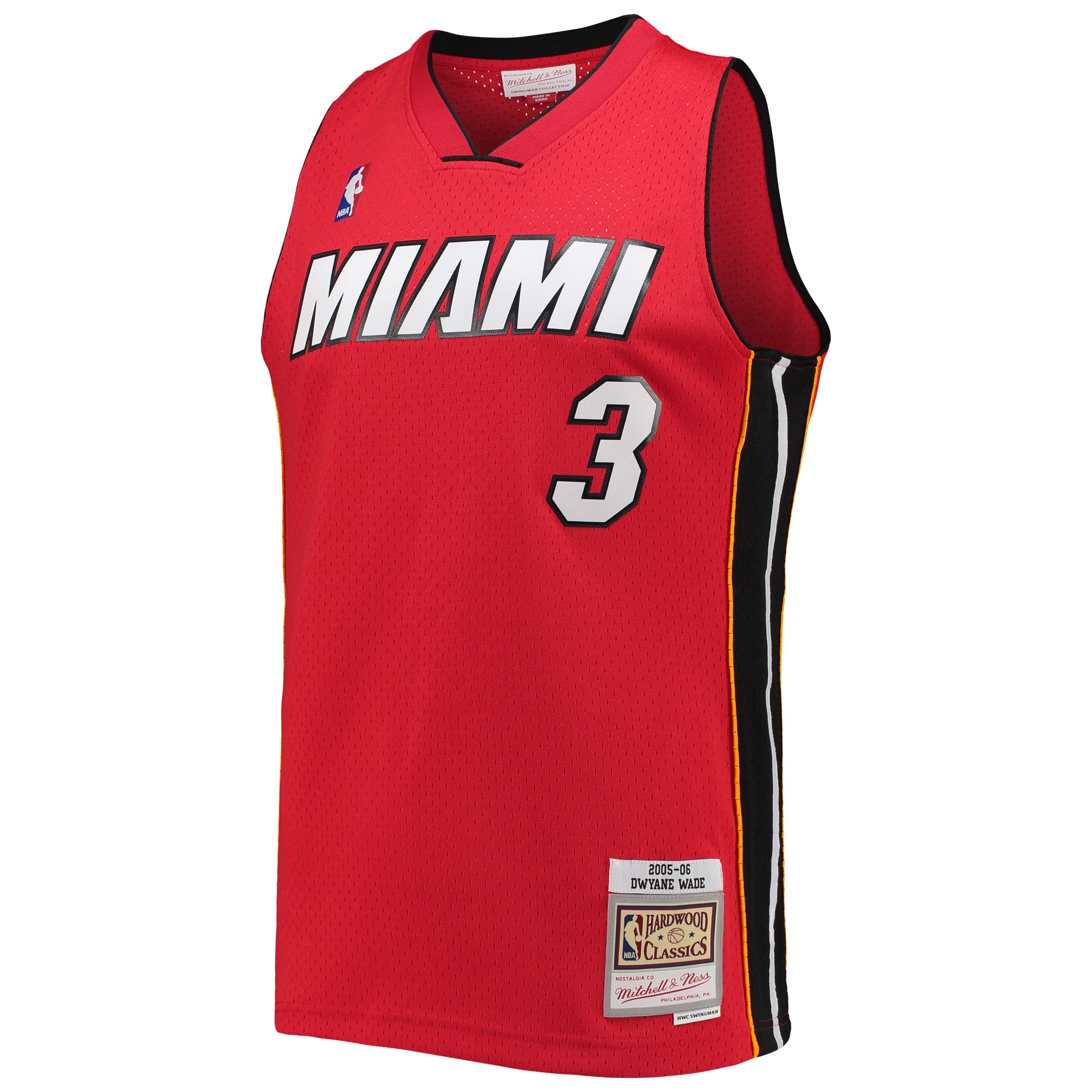 Dwyane Wade Miami Heat Red Basketball Jersey - Men's