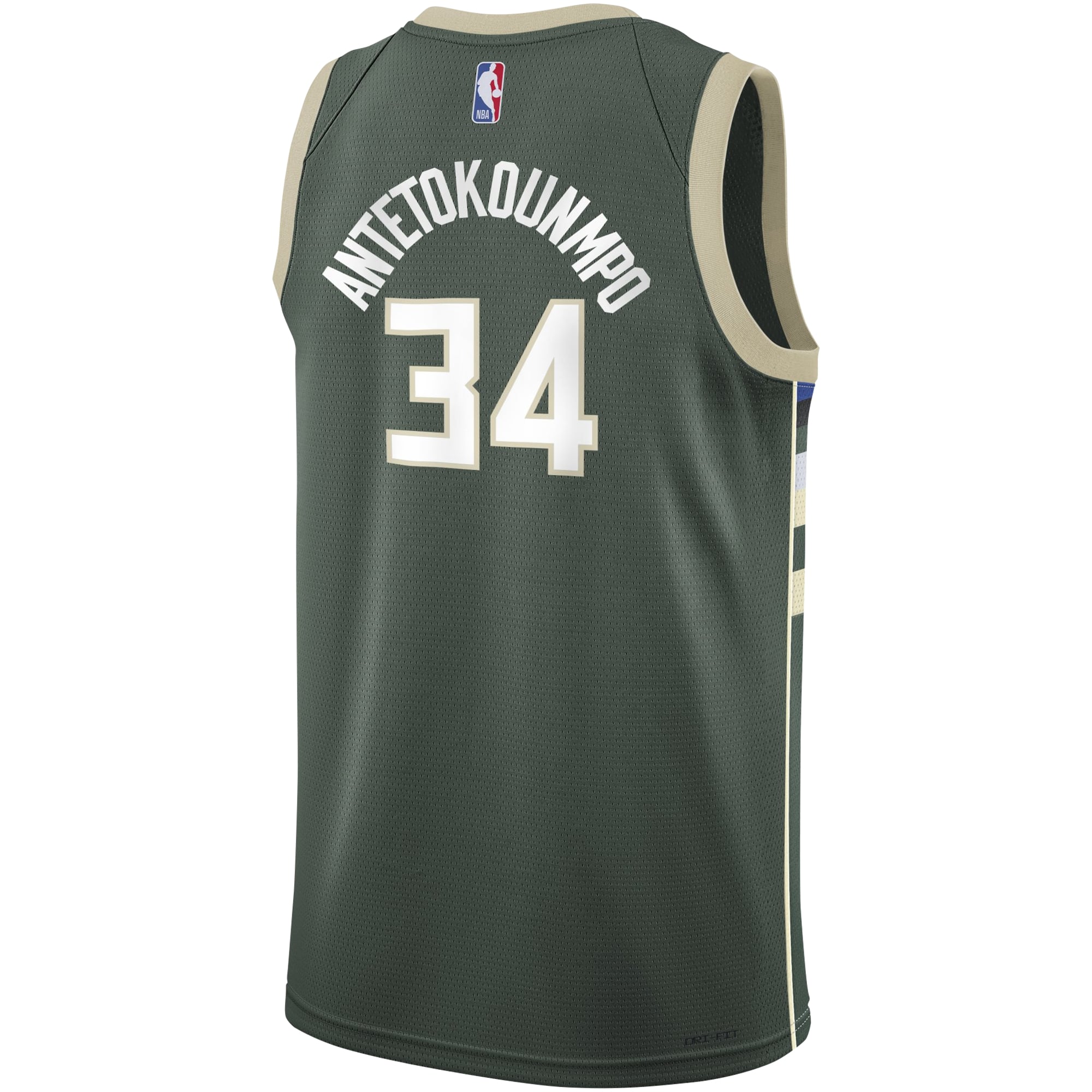 Giannis Antetokounmpo Milwaukee Bucks Green Jersey 2 - Youth