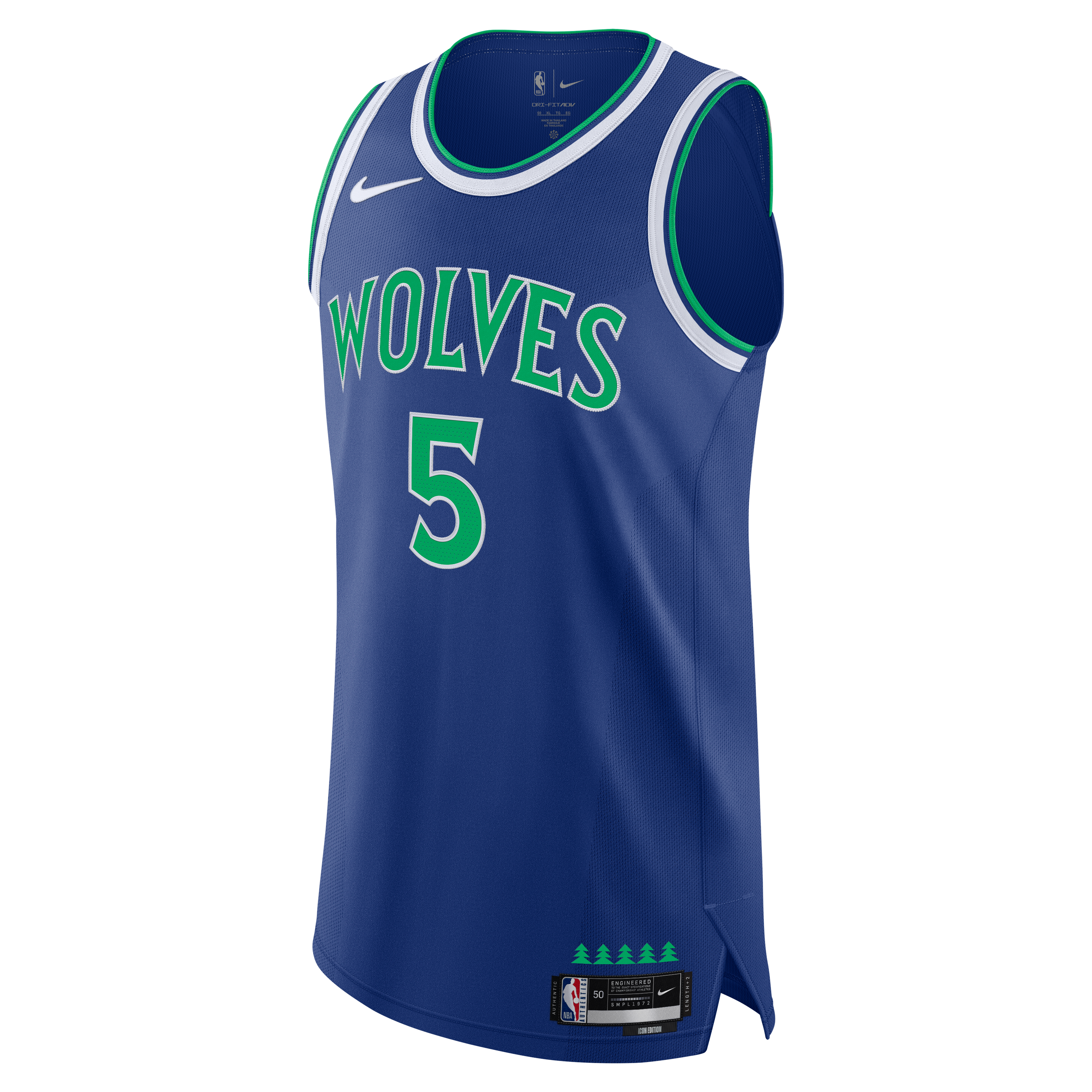 Anthony Edwards Minnesota Timberwolves Blue Jersey - Women's