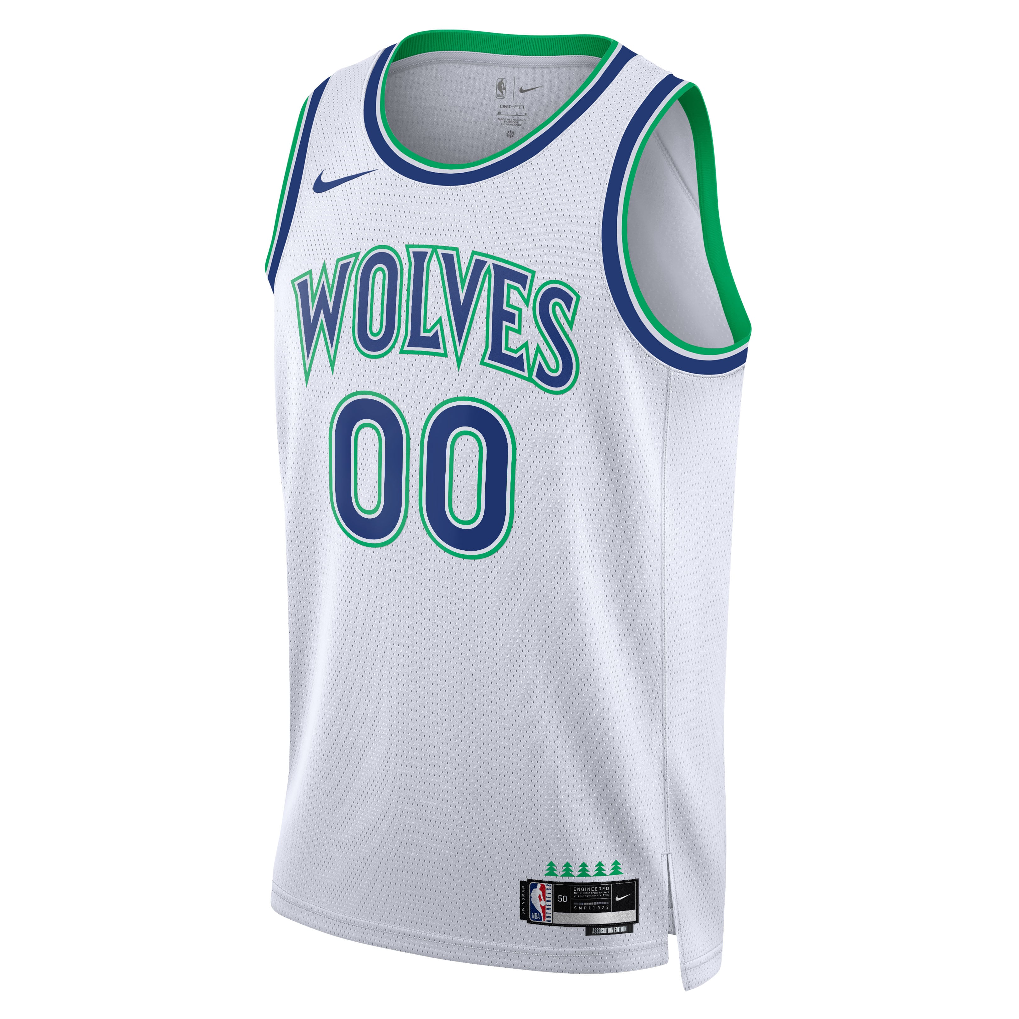 Minnesota Timberwolves White Edition 2 Jersey - Women's