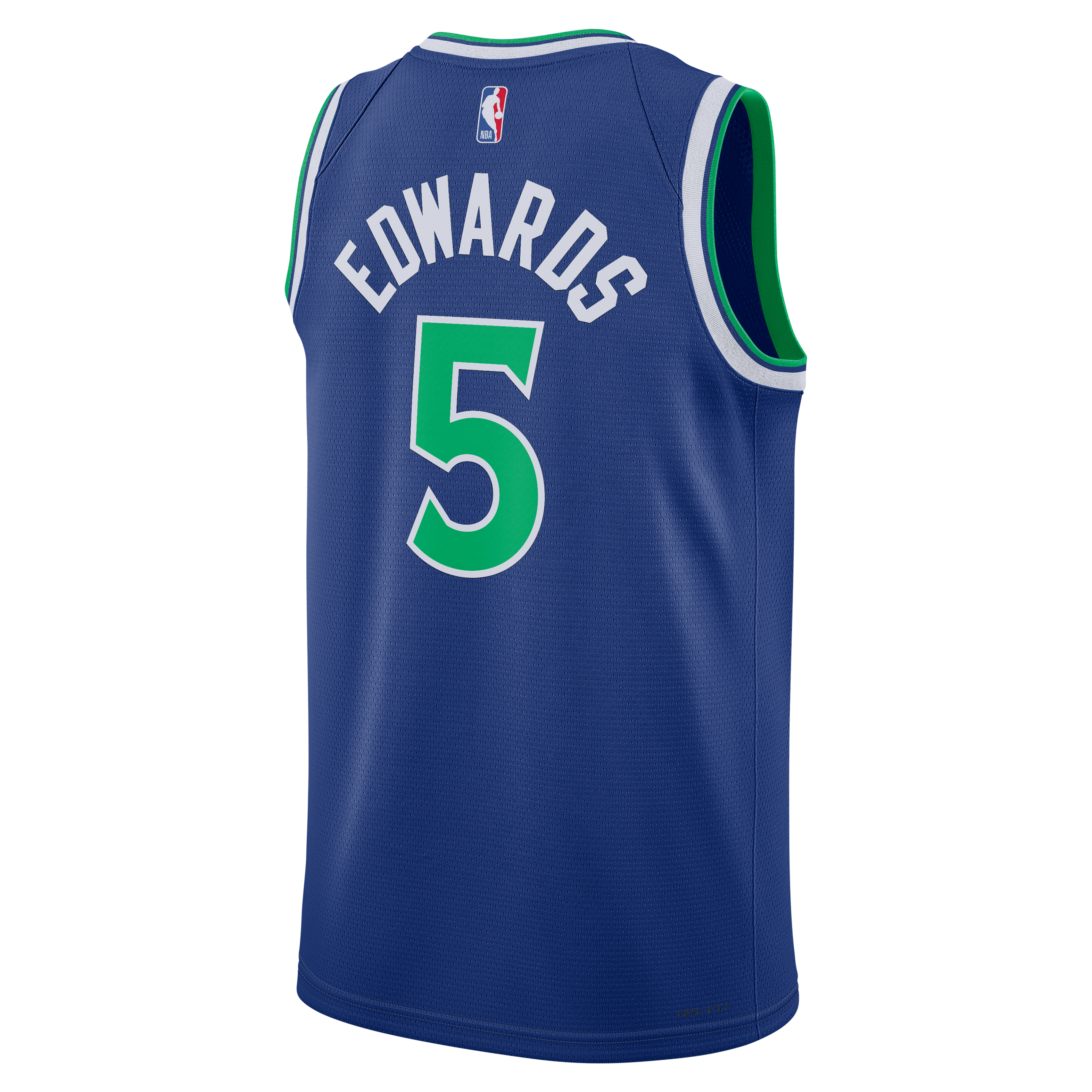Anthony Edwards Minnesota Timberwolves Blue Shirt - Men's