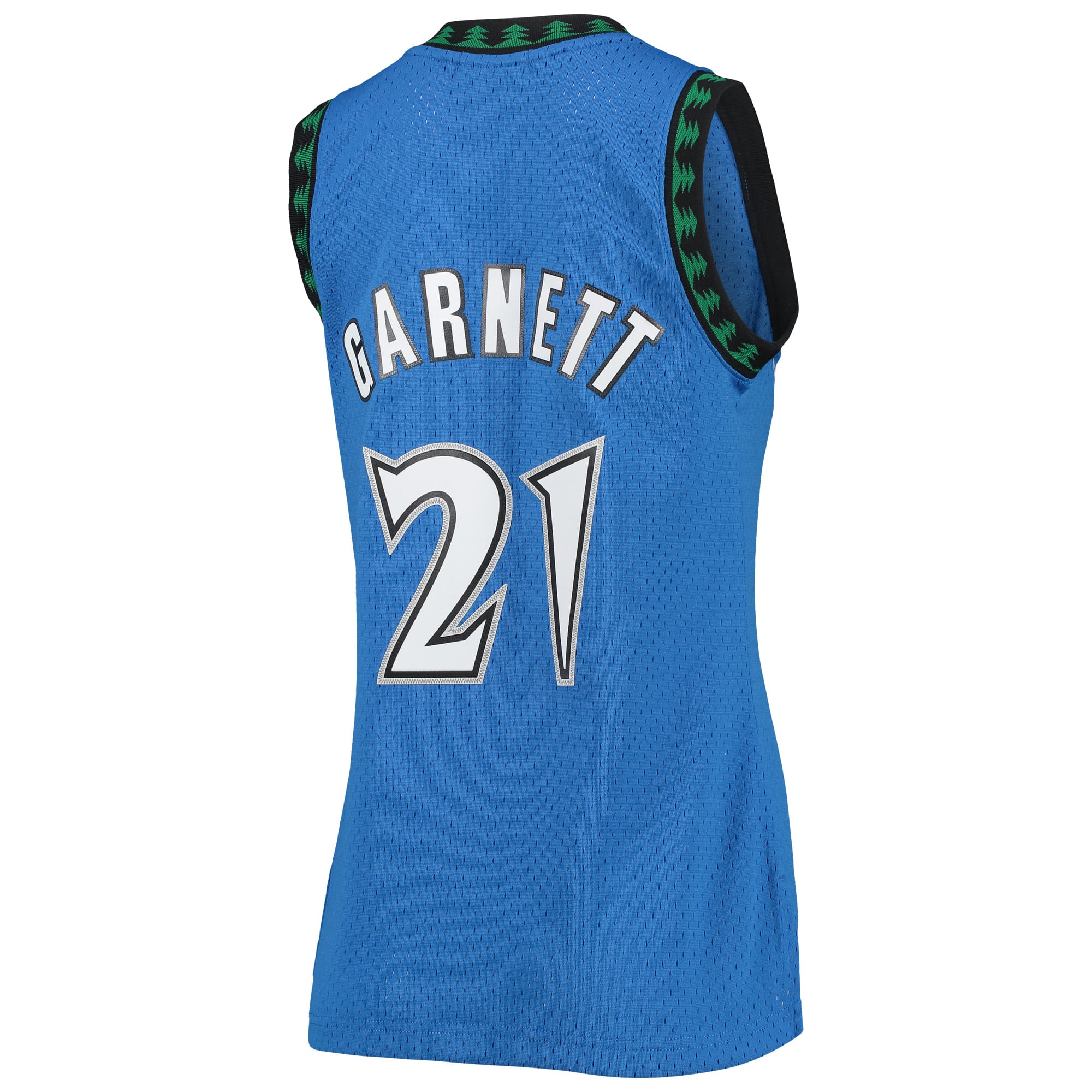 Minnesota Timberwolves Blue Retro Basketball Shirt - Women's