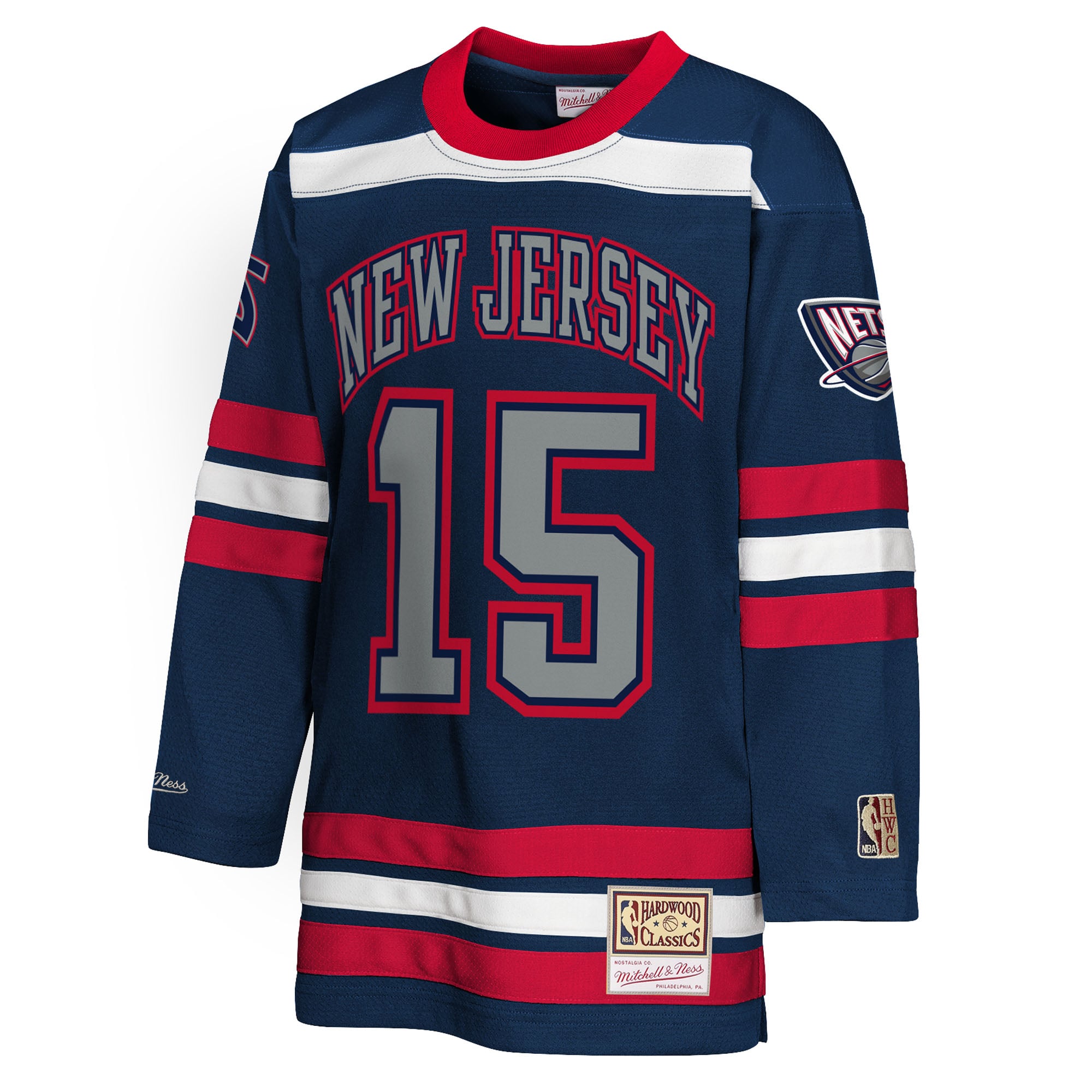 Vince Carter New Jersey Nets Navy Fashion Jersey - Youth